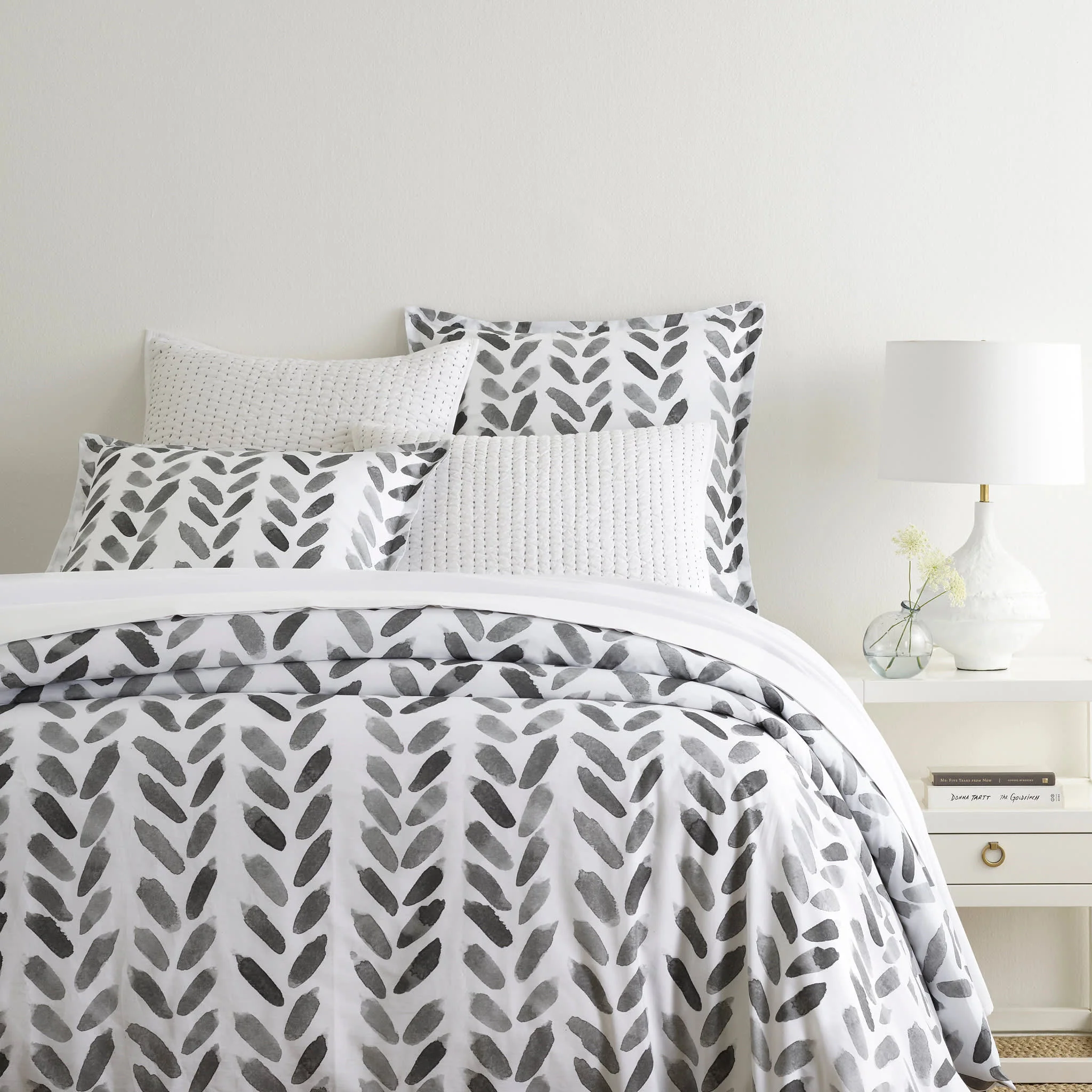 Brush Duvet Cover | Grey