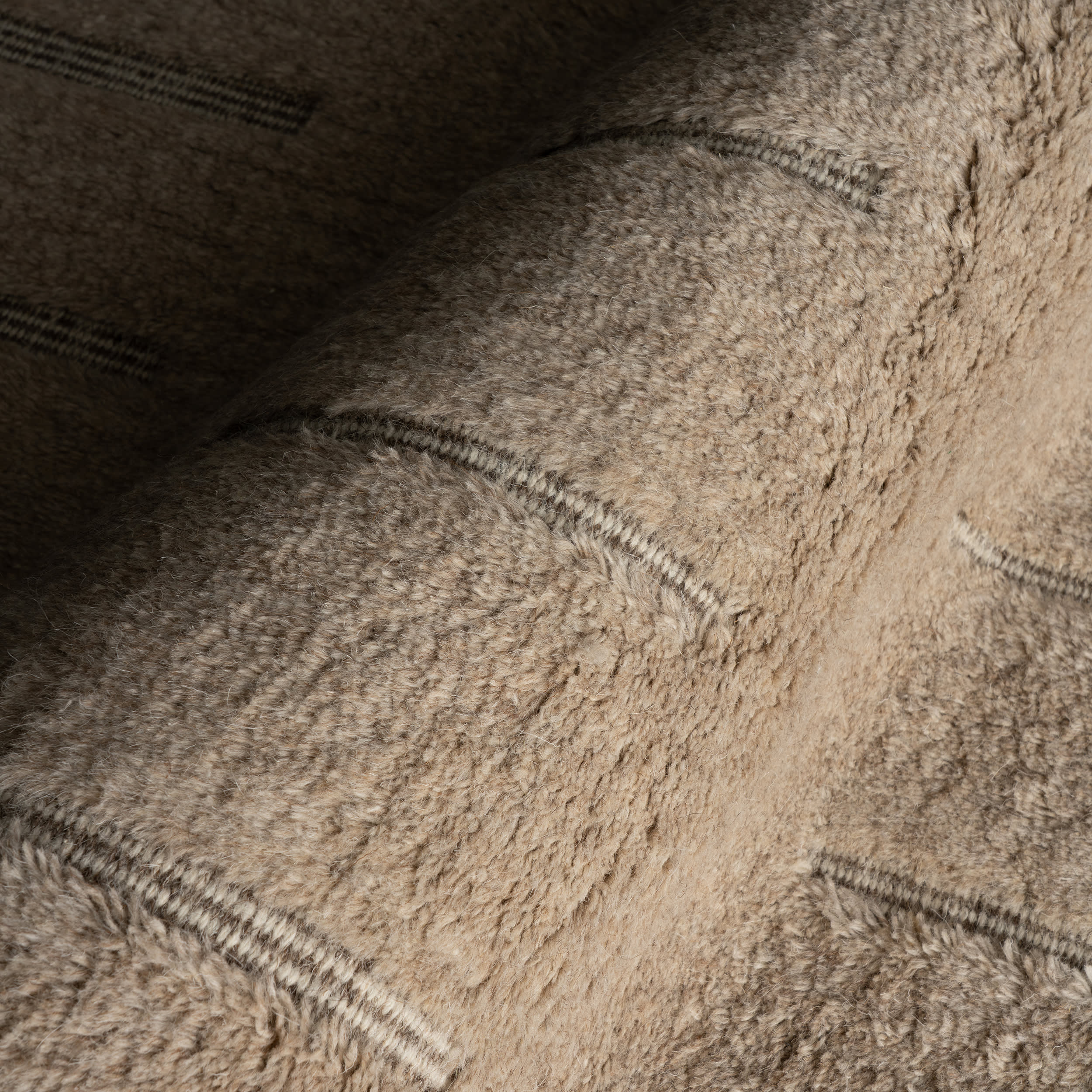 Grey Modern Solid Rug | Grey - Image 3