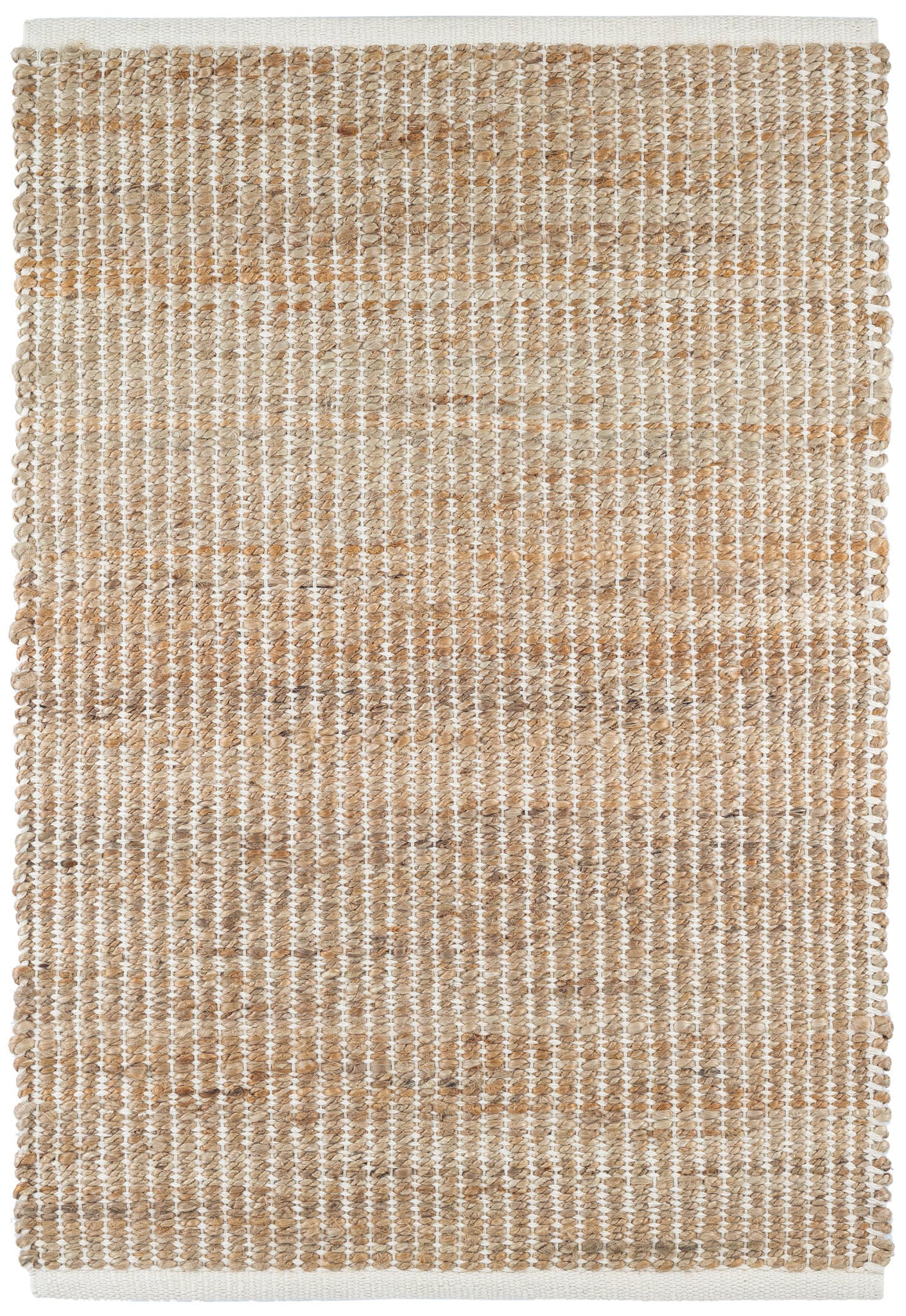 Gridwork Handwoven Jute Rug | Ivory