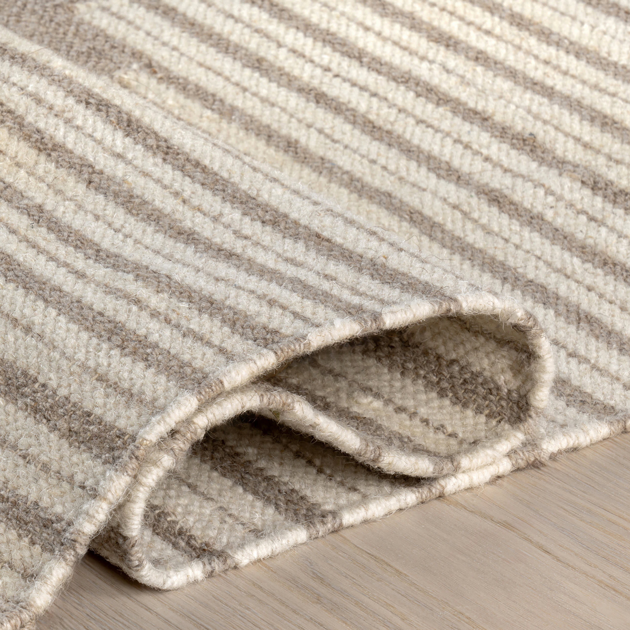 Grove Southwestern Cotton-Blend Rug | Taupe - Image 8