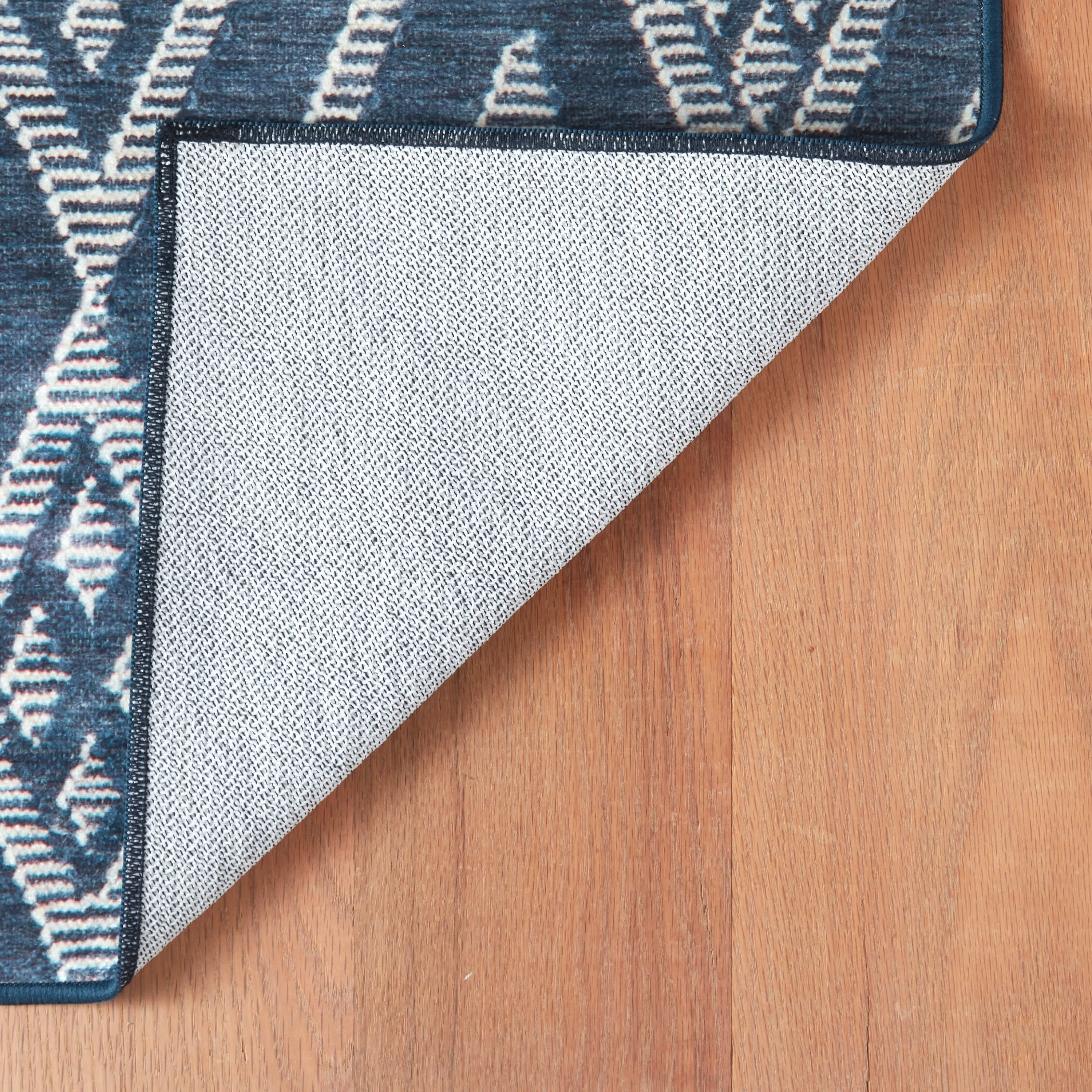Guthrie Machine Washable Rug | Navy - Image 5