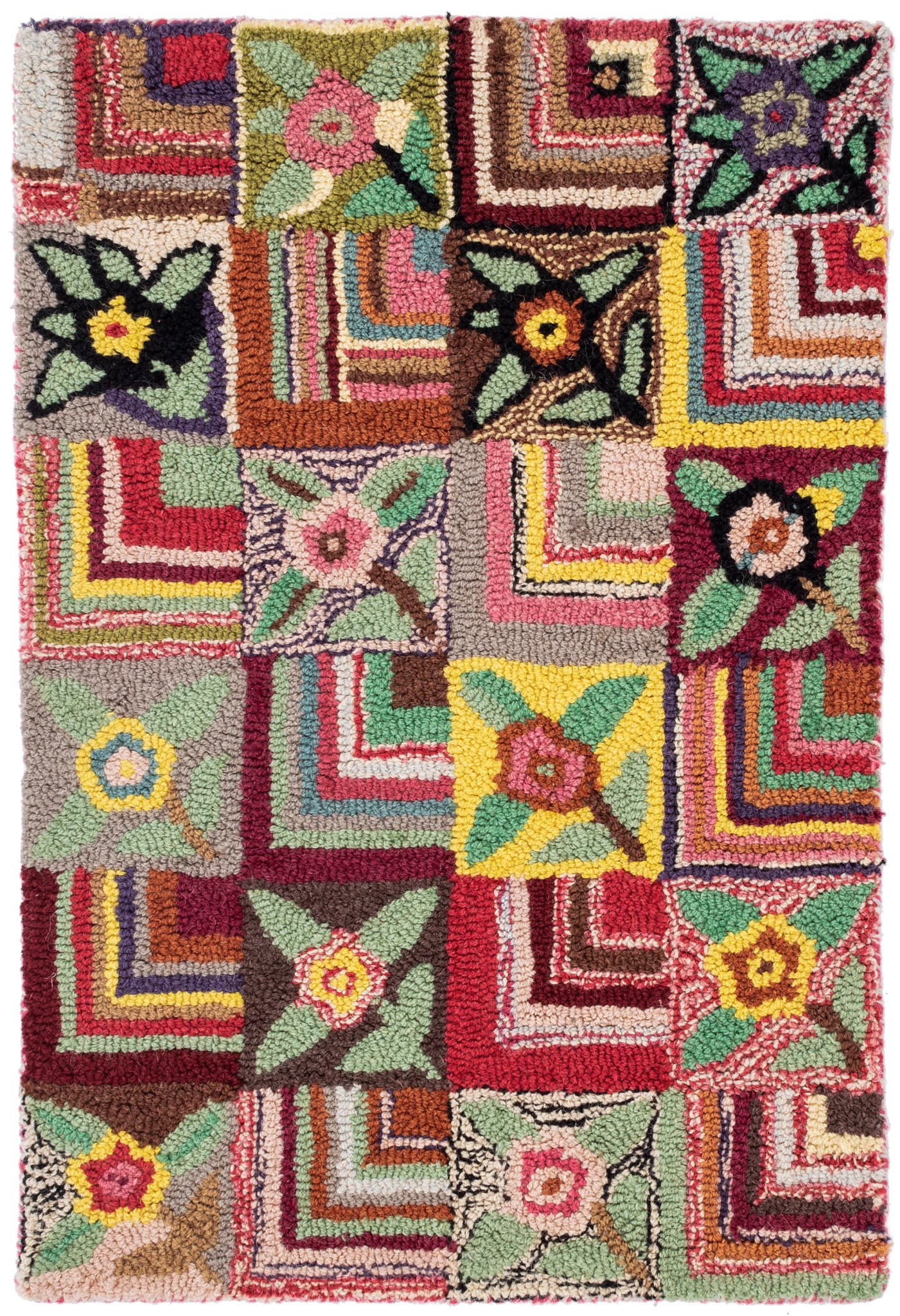 Gypsy Rose Hand Hooked Wool Rug | Multi