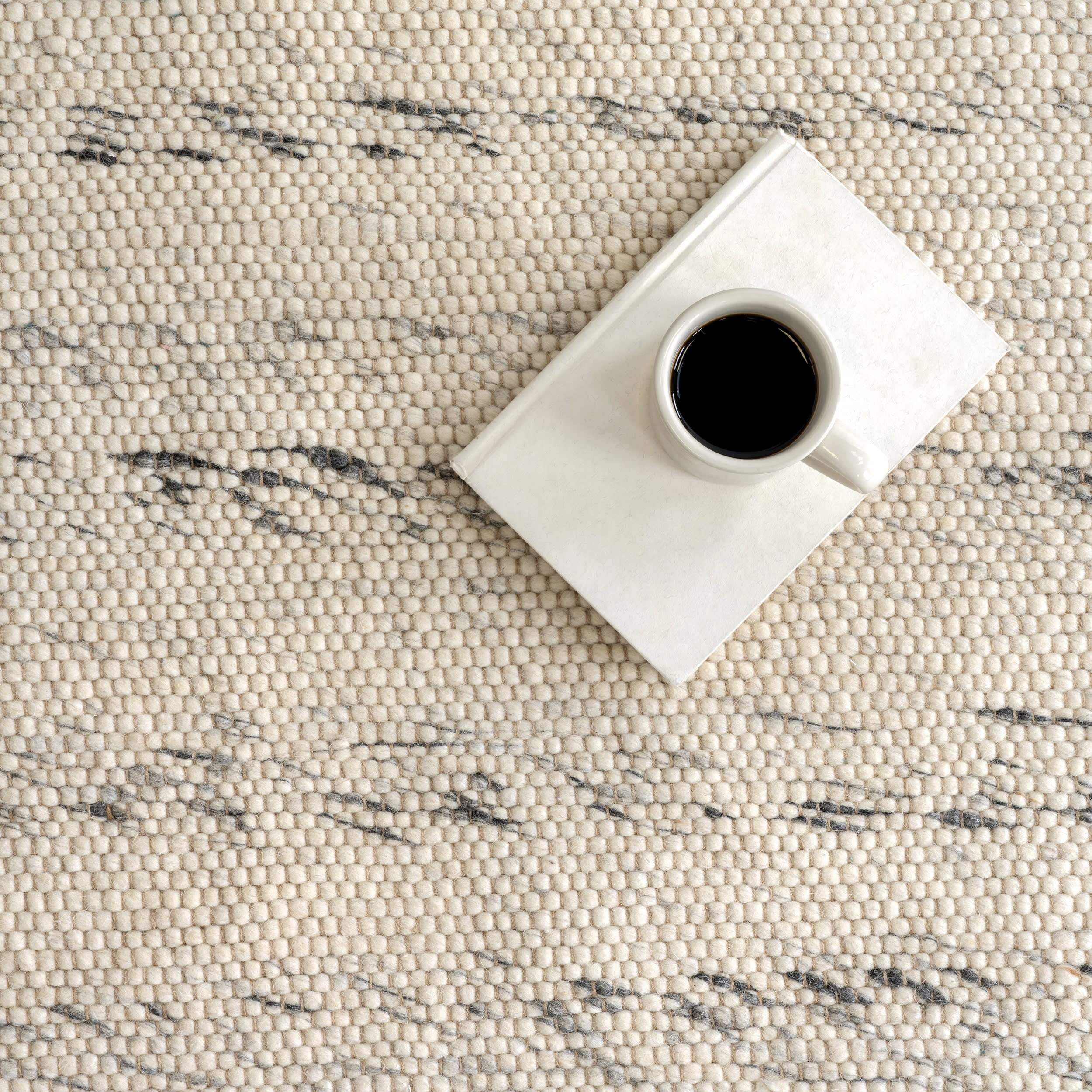 Hamptons Marled Rug | Ivory - Image 7