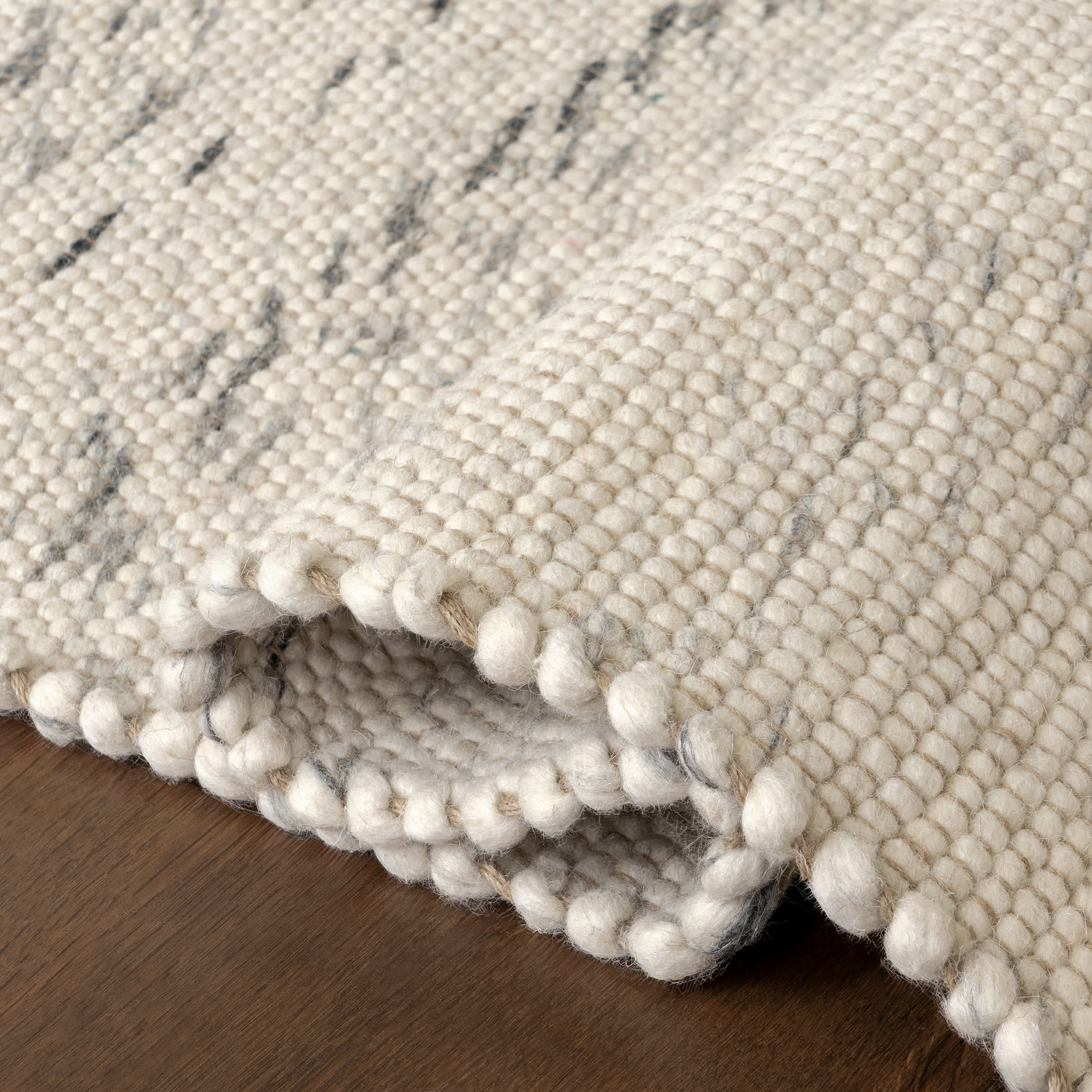 Hamptons Marled Rug | Ivory - Image 8