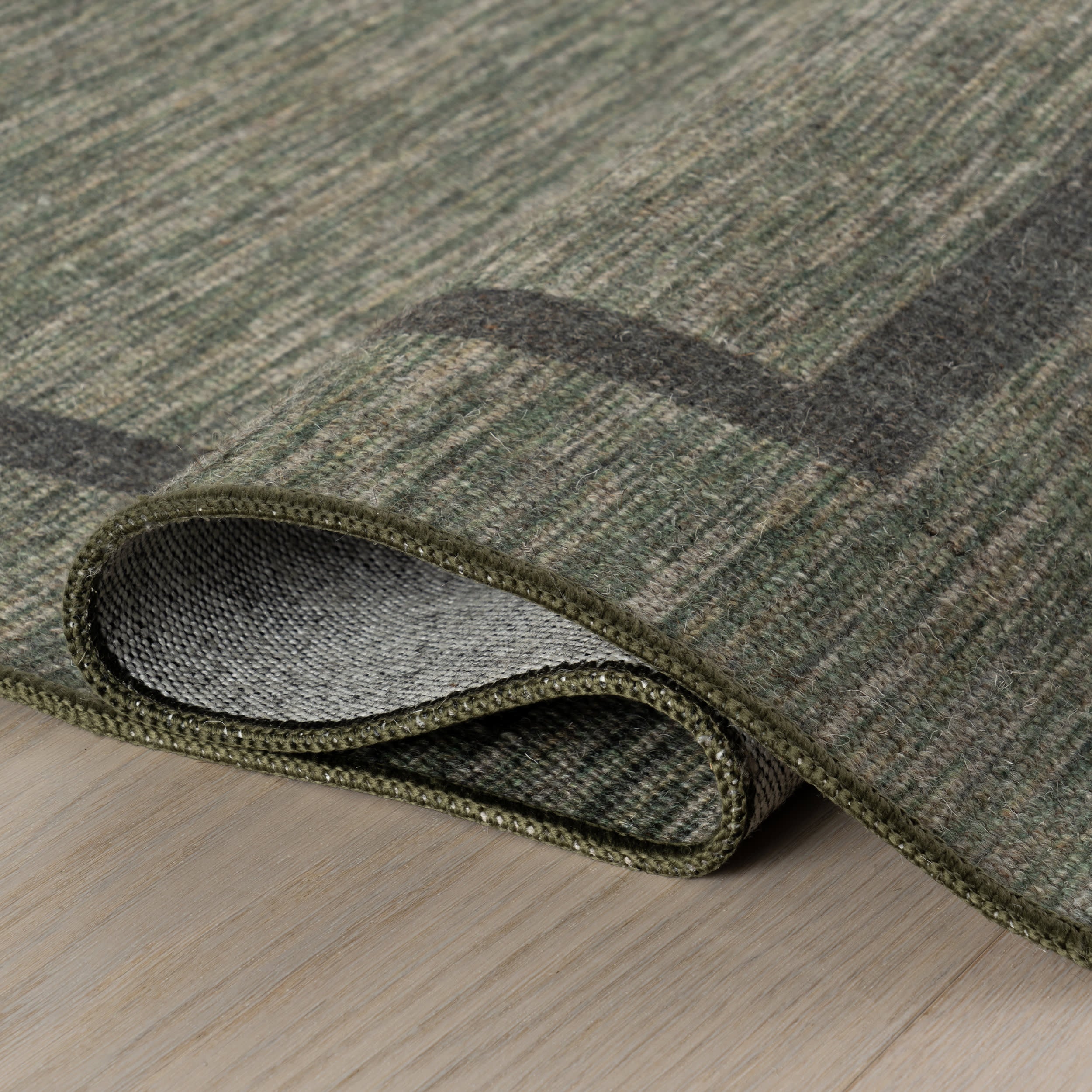 Hanover Bordered Washable Rug by Nate Berkus | Green - Image 8