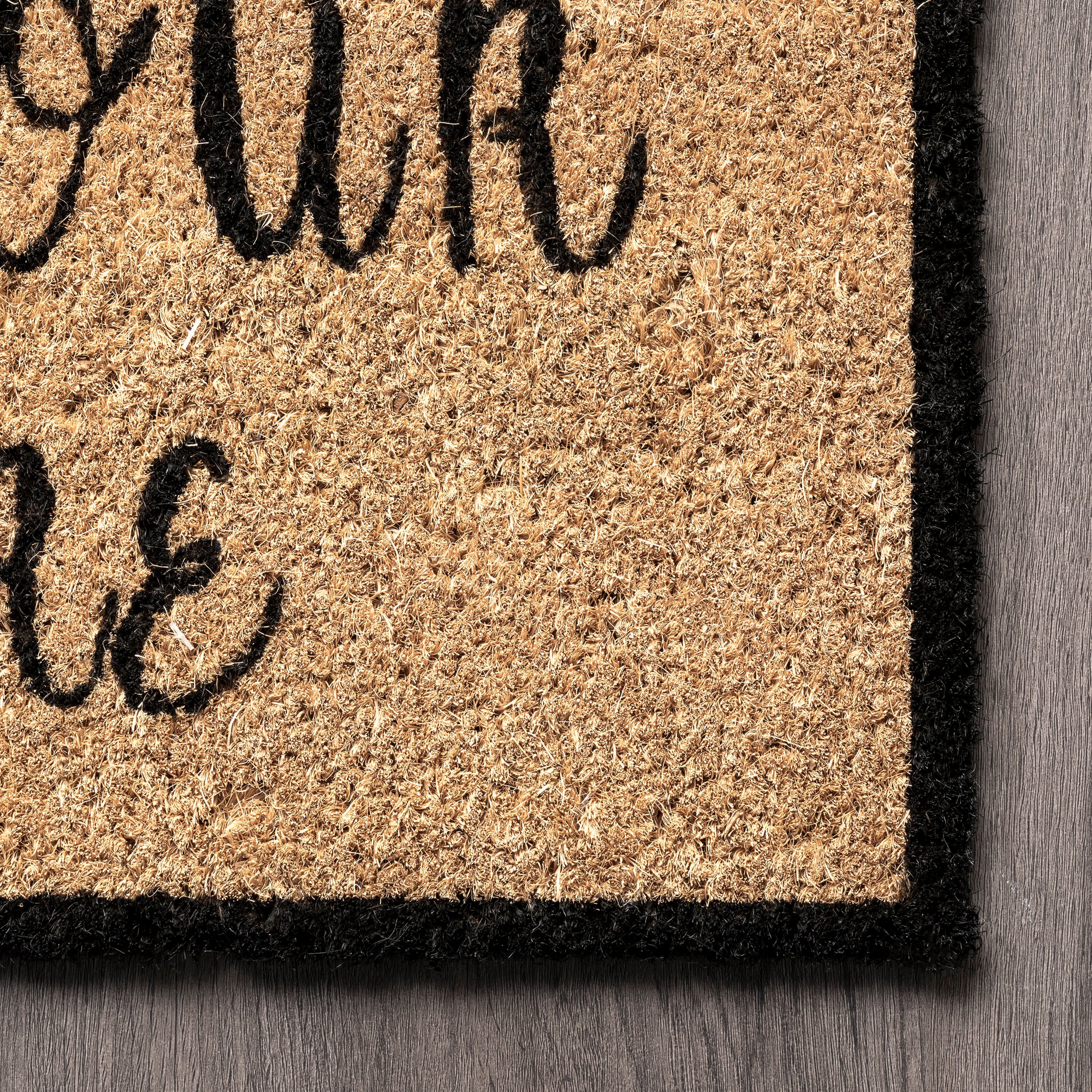 Happy Hour Coir Doormat | Natural - Image 3