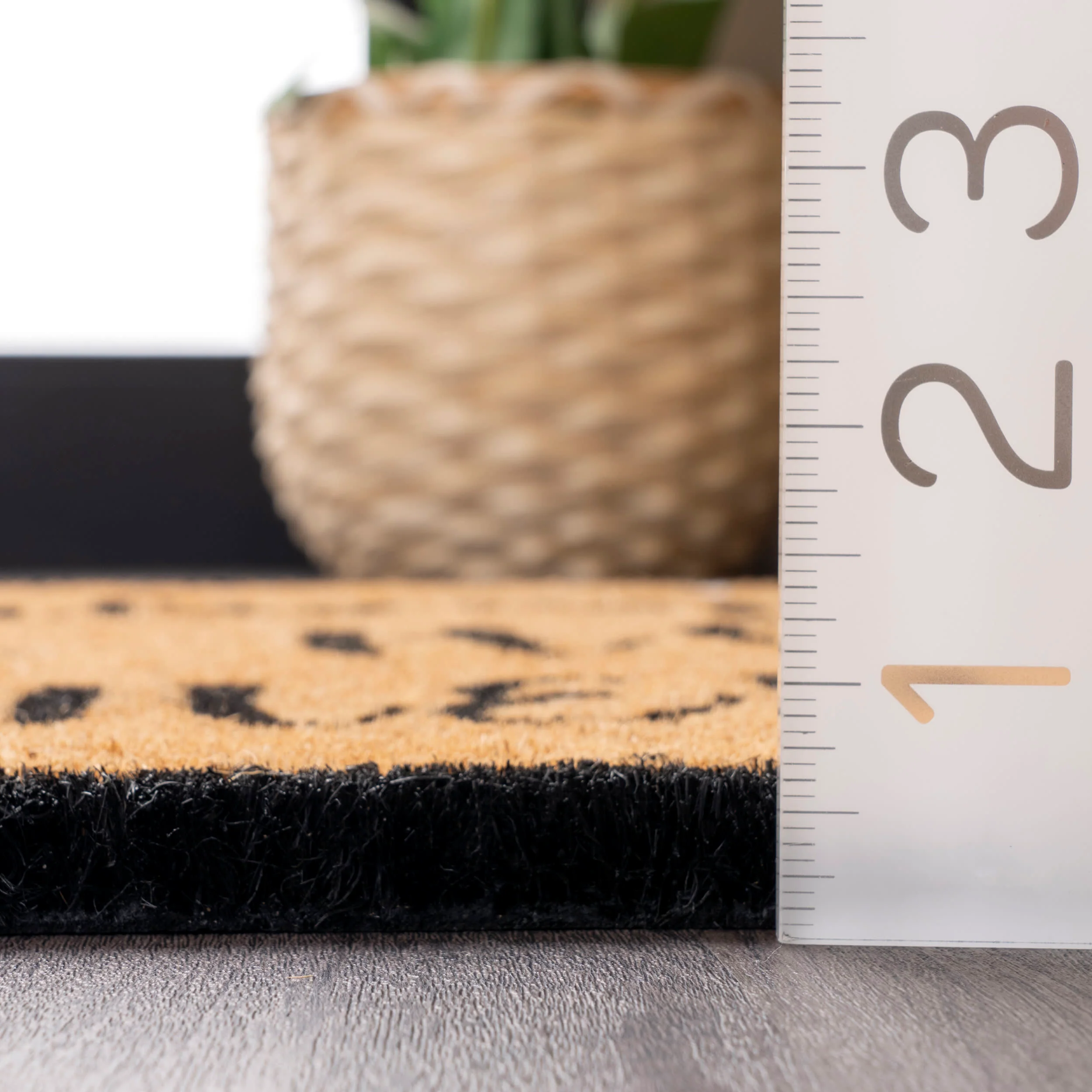 Happy Hour Coir Doormat | Natural - Image 4