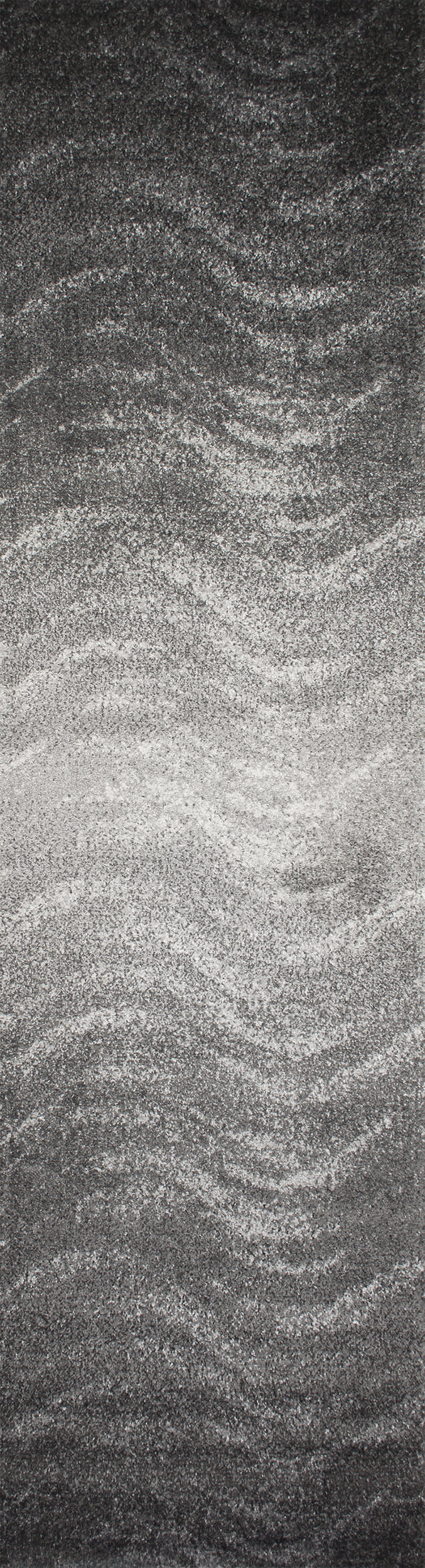 Hazy Waves Rug | Charcoal
