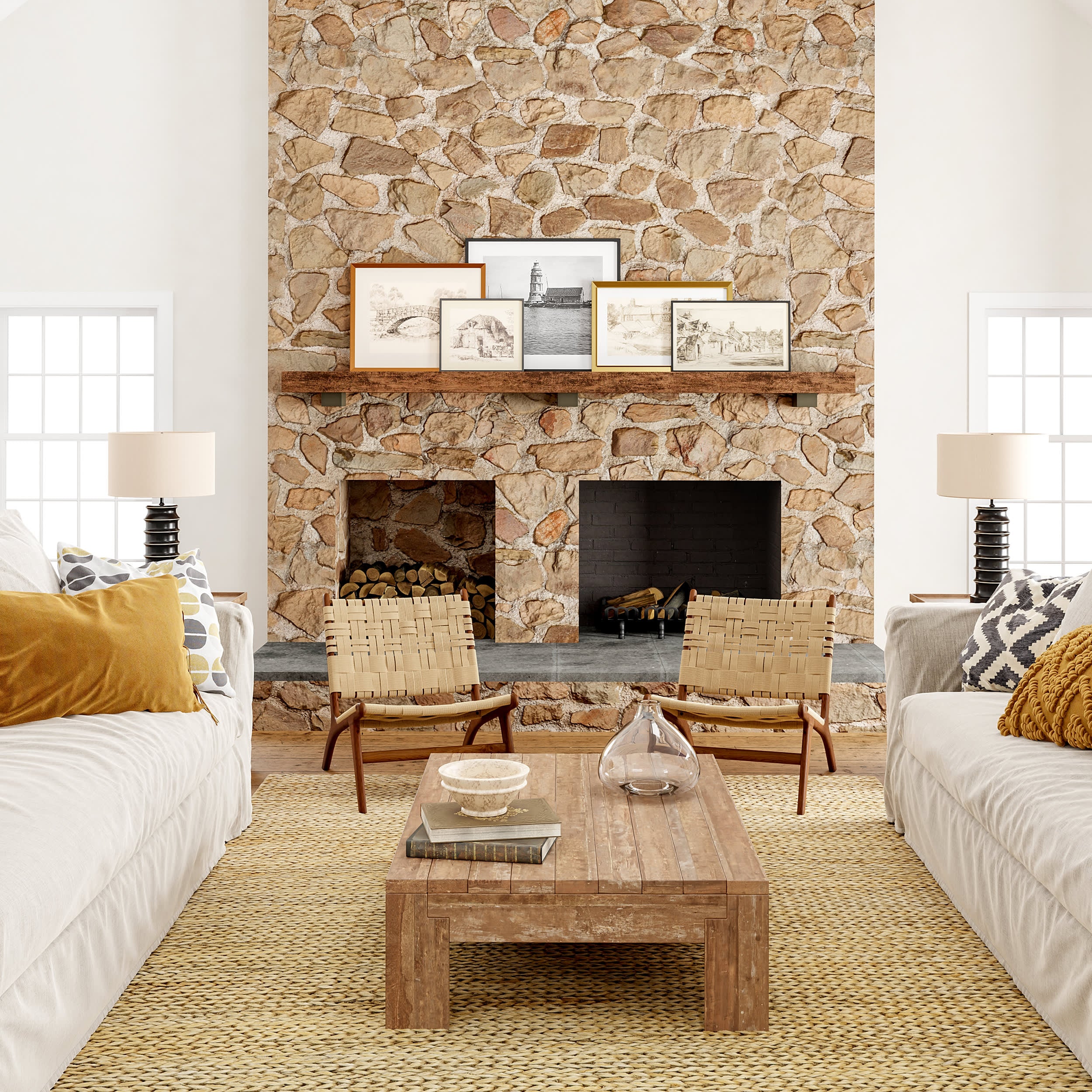 Helga Jute Rug | Natural - Image 2