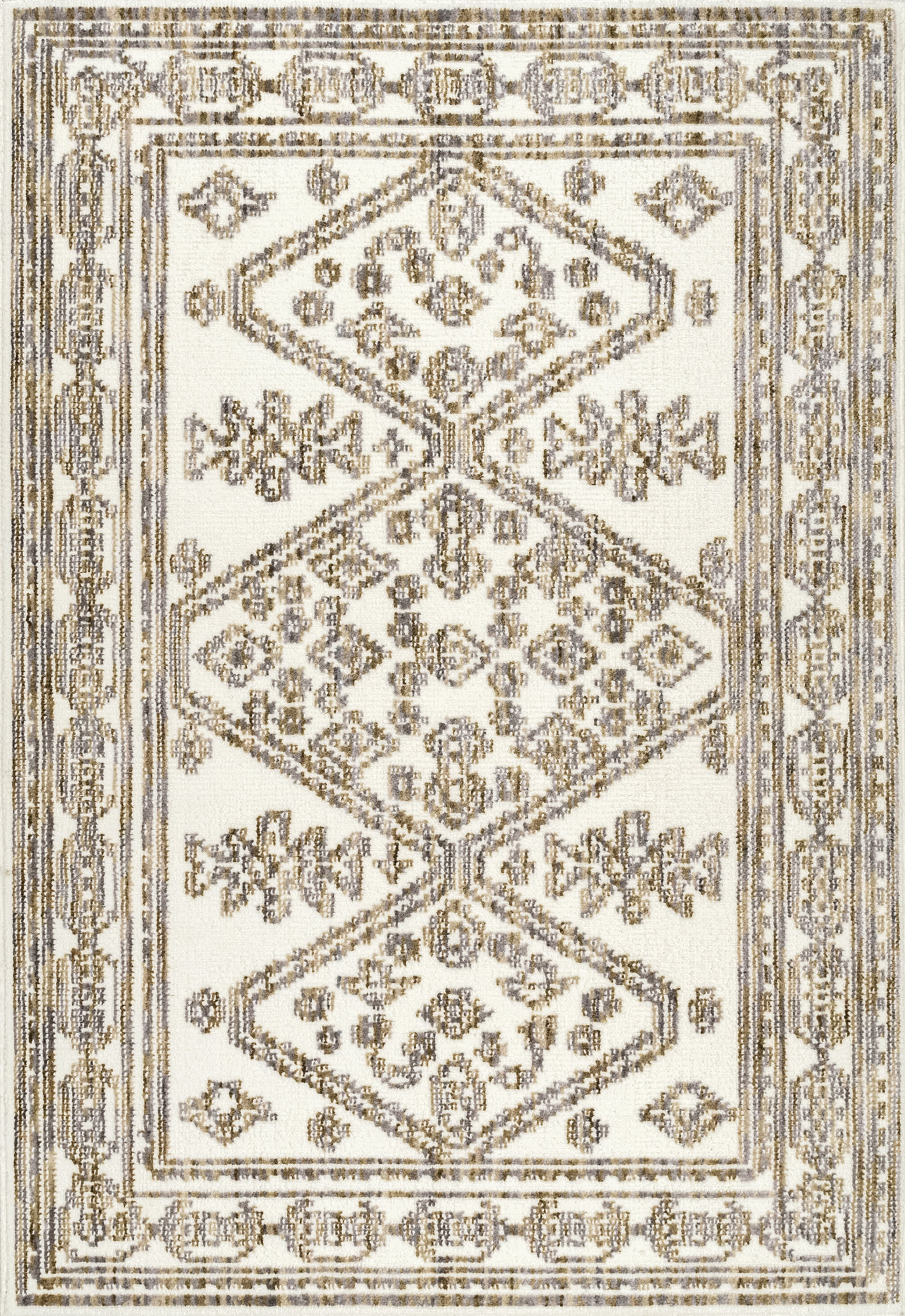Helix Medallion Rug | Beige