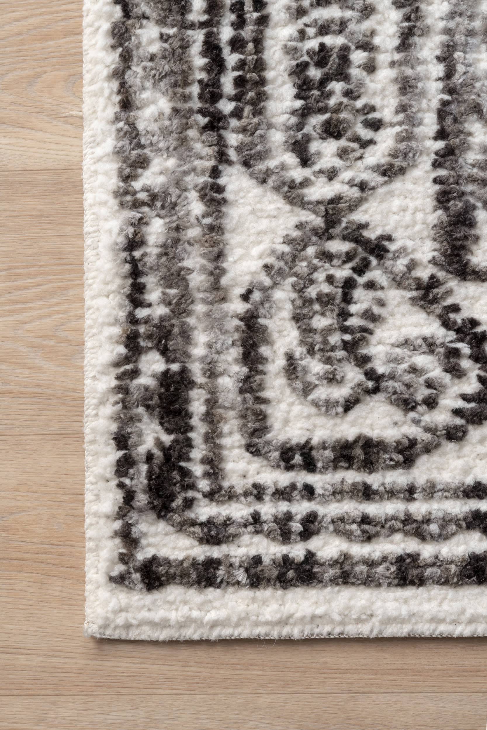 Helix Medallion Rug | Grey - Image 3
