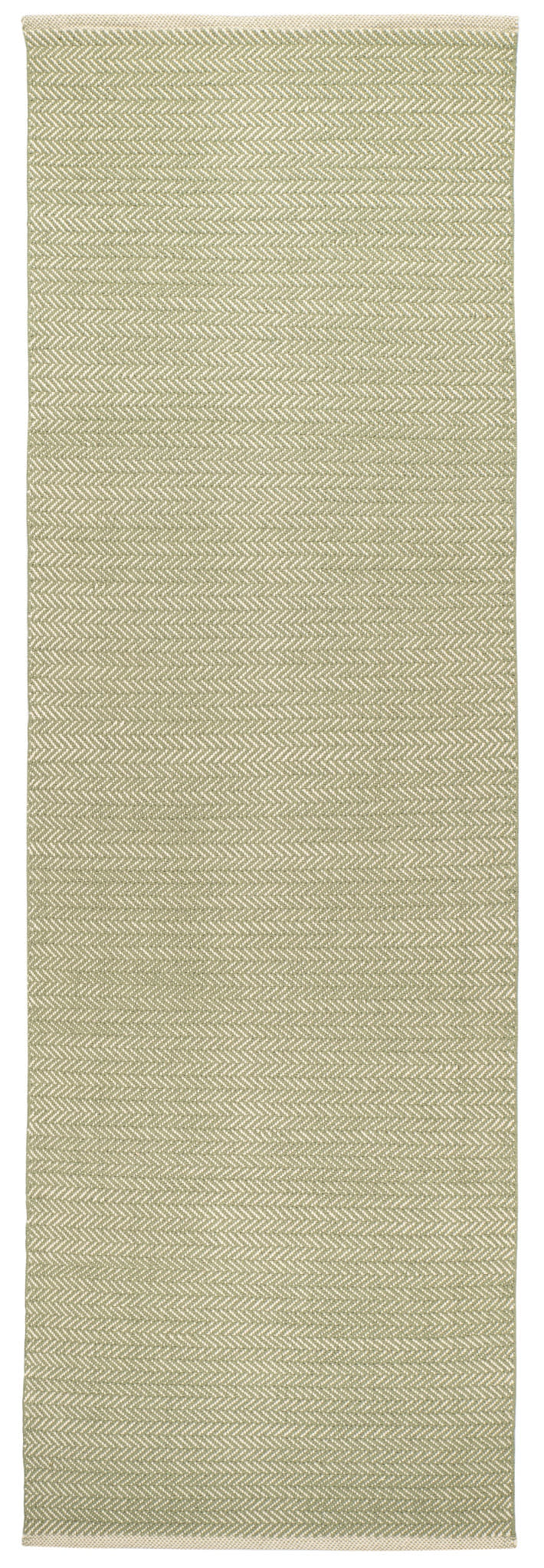 Herringbone Handwoven Cotton Rug | Sage - Image 2