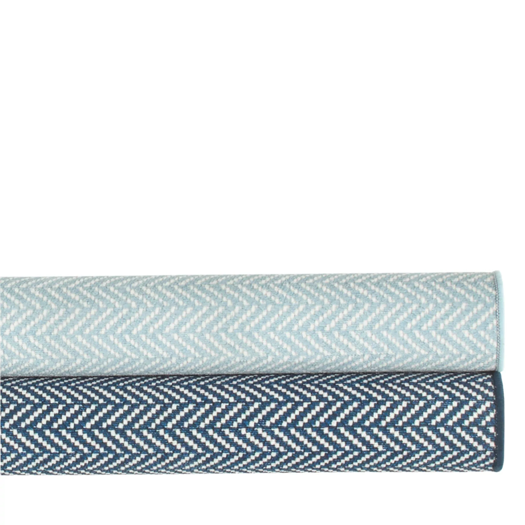 Herringbone Machine Washable Rug | Navy - Image 7