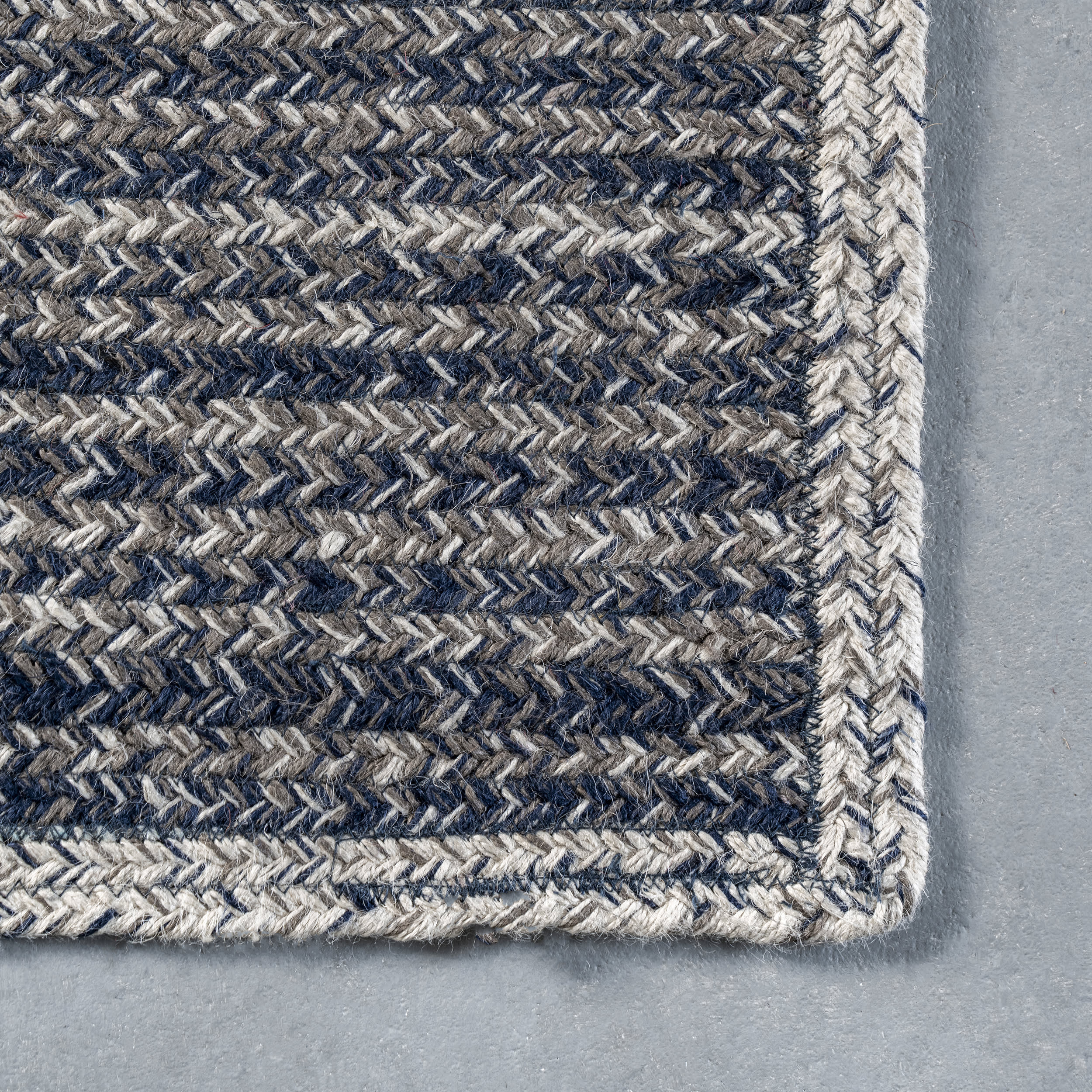 Hillary Argyle Casual Rug | Grey - Image 3