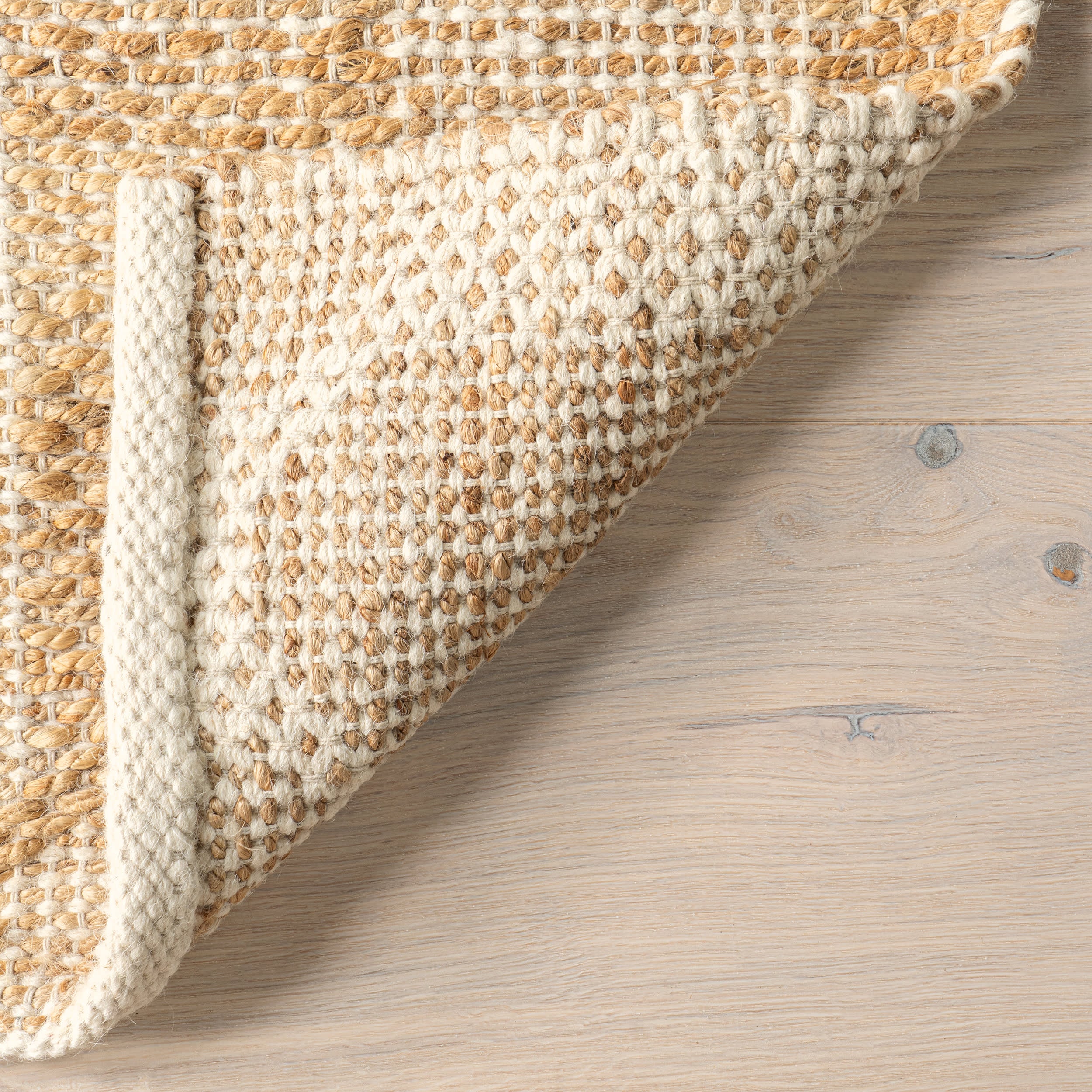 Hillcrest Jute and Wool Rug | Natural - Image 5