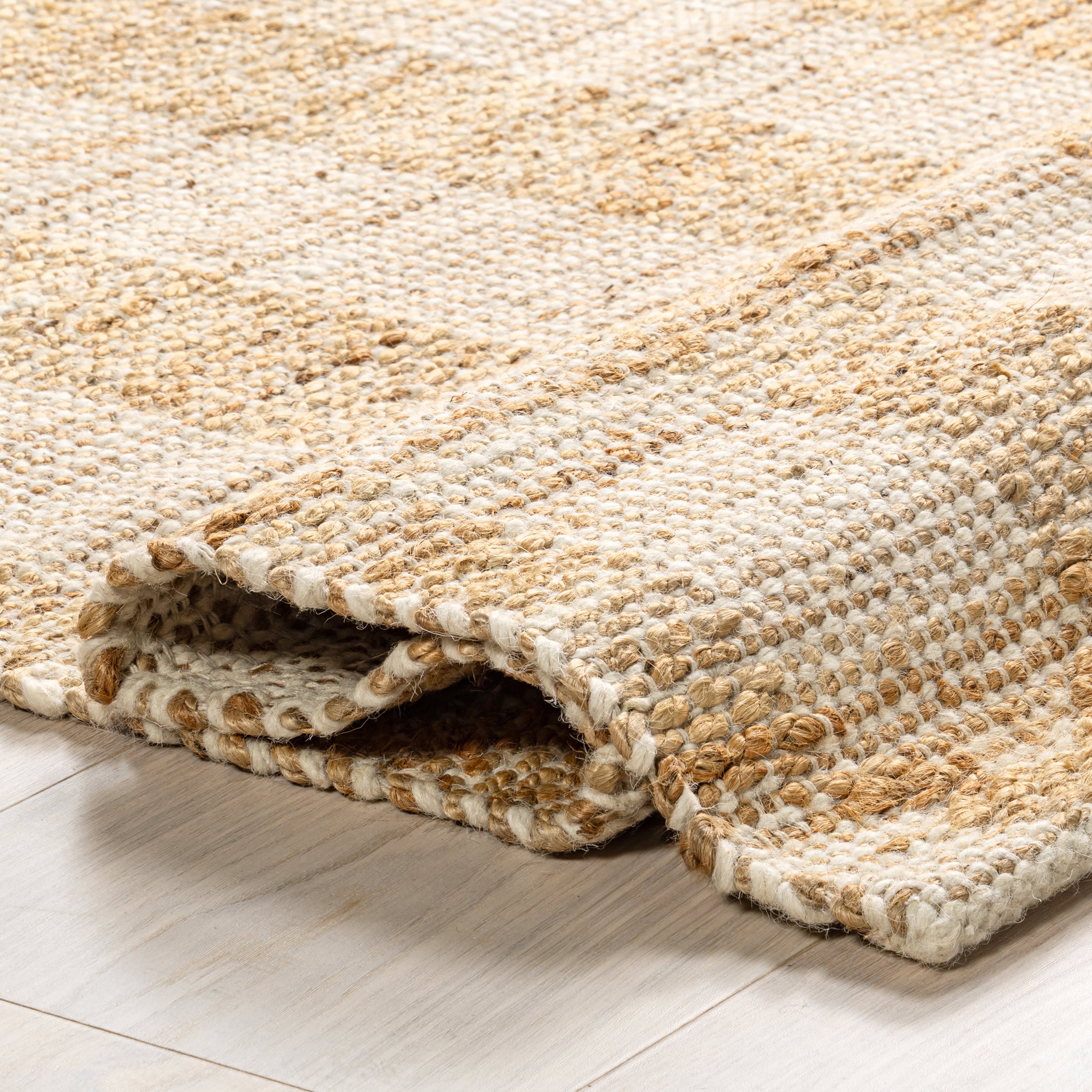 Hillcrest Jute and Wool Rug | Natural - Image 6