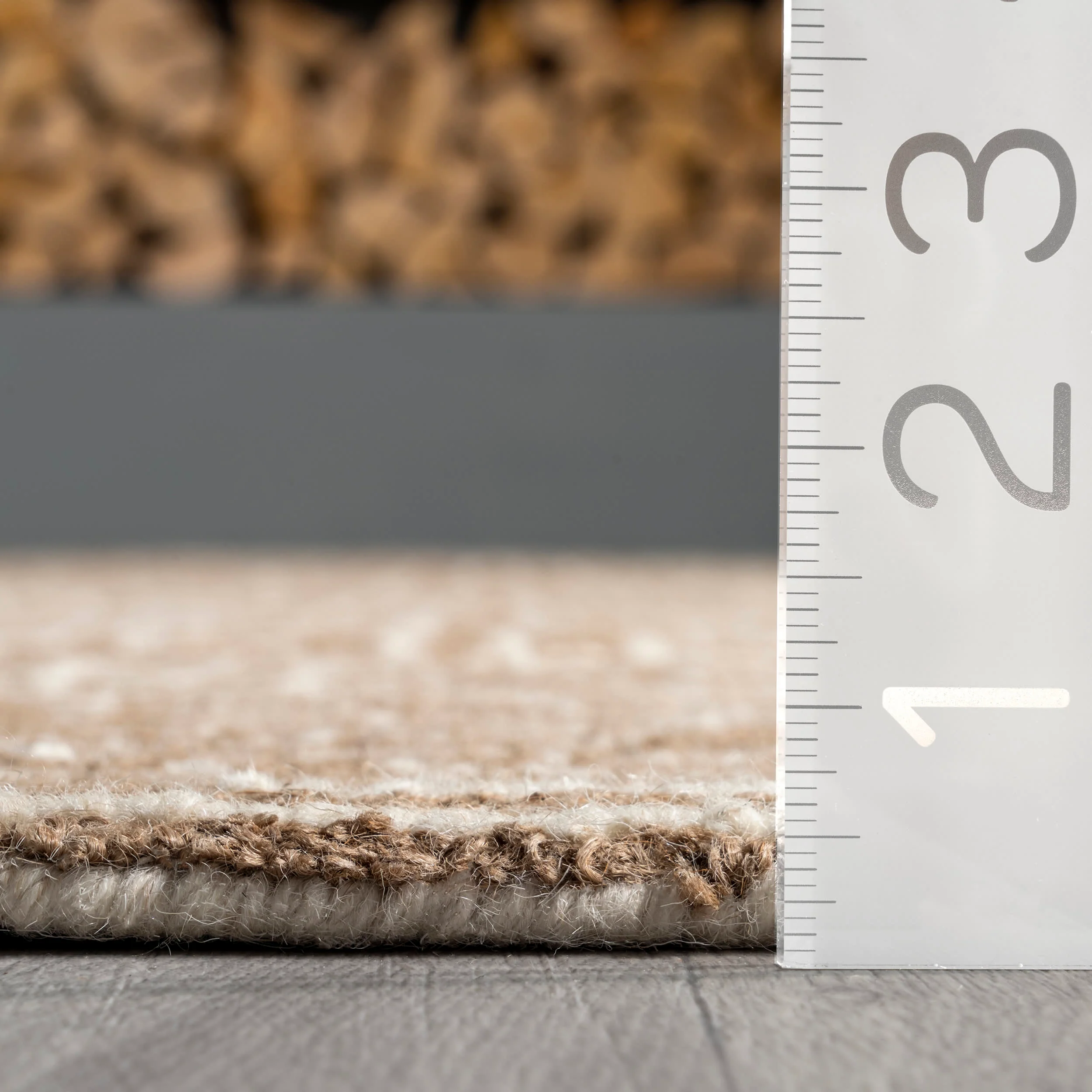 Hive Jute and Wool Rug | Natural - Image 4