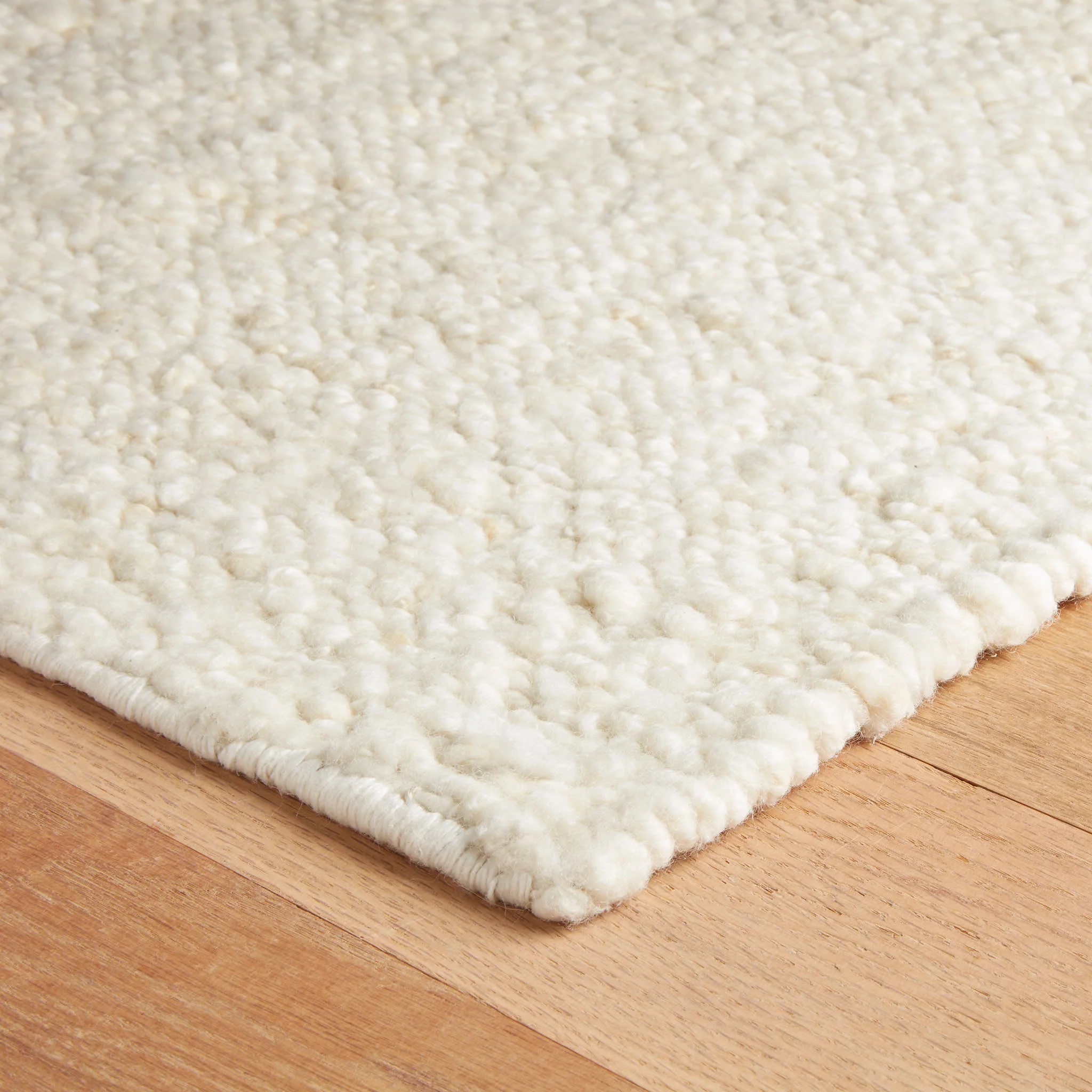 Holmstead Handwoven Wool Rug | Ivory - Image 7