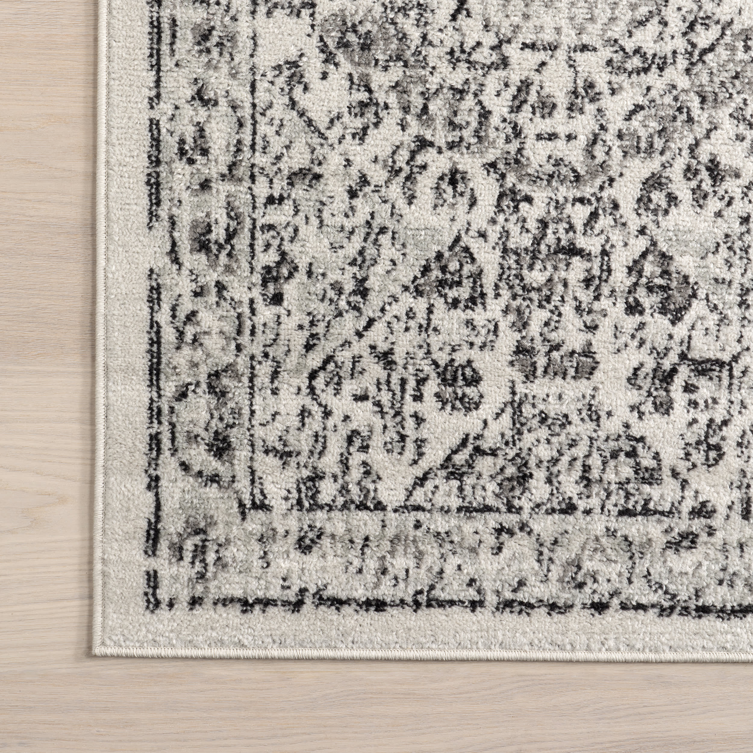 Honeycomb Labyrinth Rug | Grey - Image 4