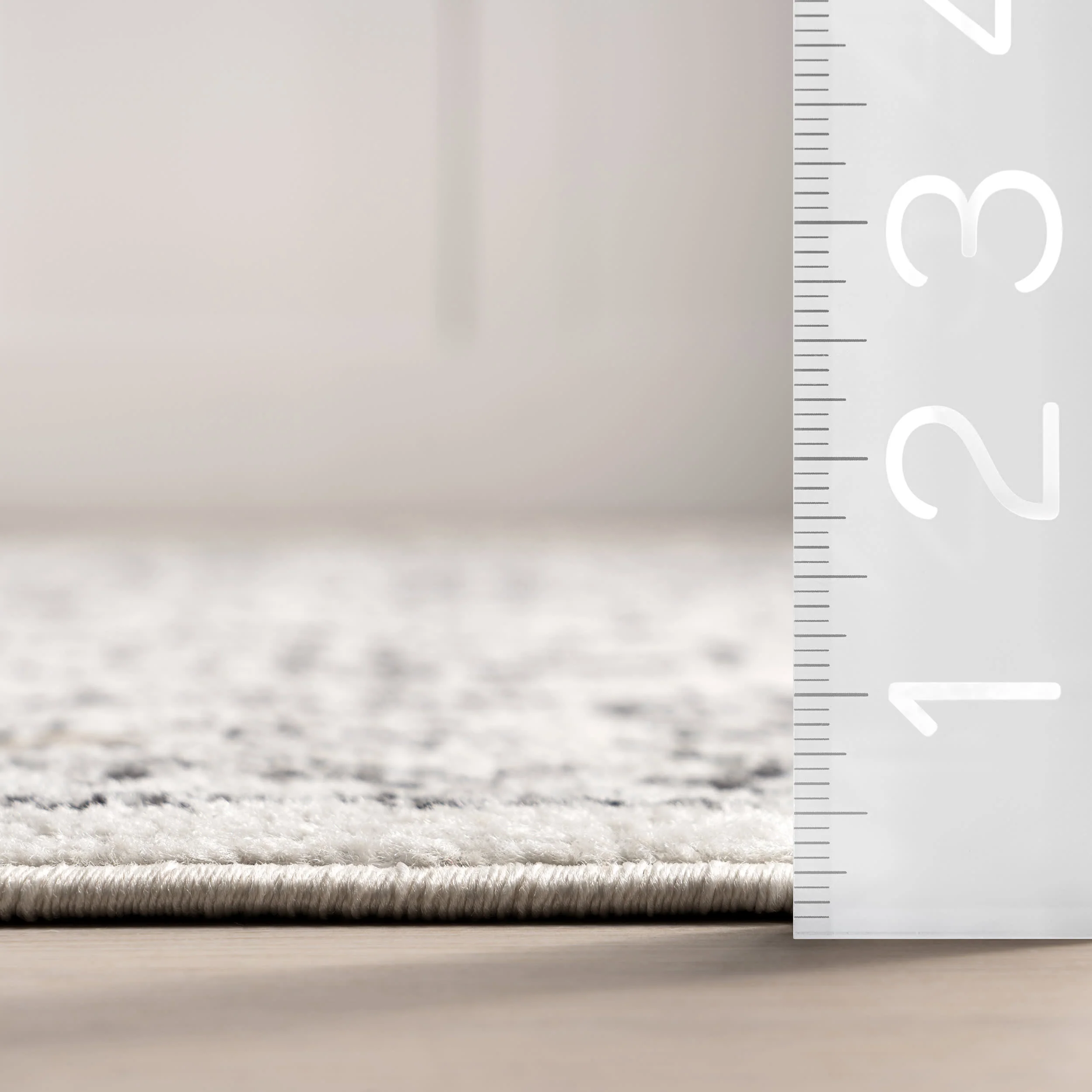 Honeycomb Labyrinth Rug | Grey - Image 5