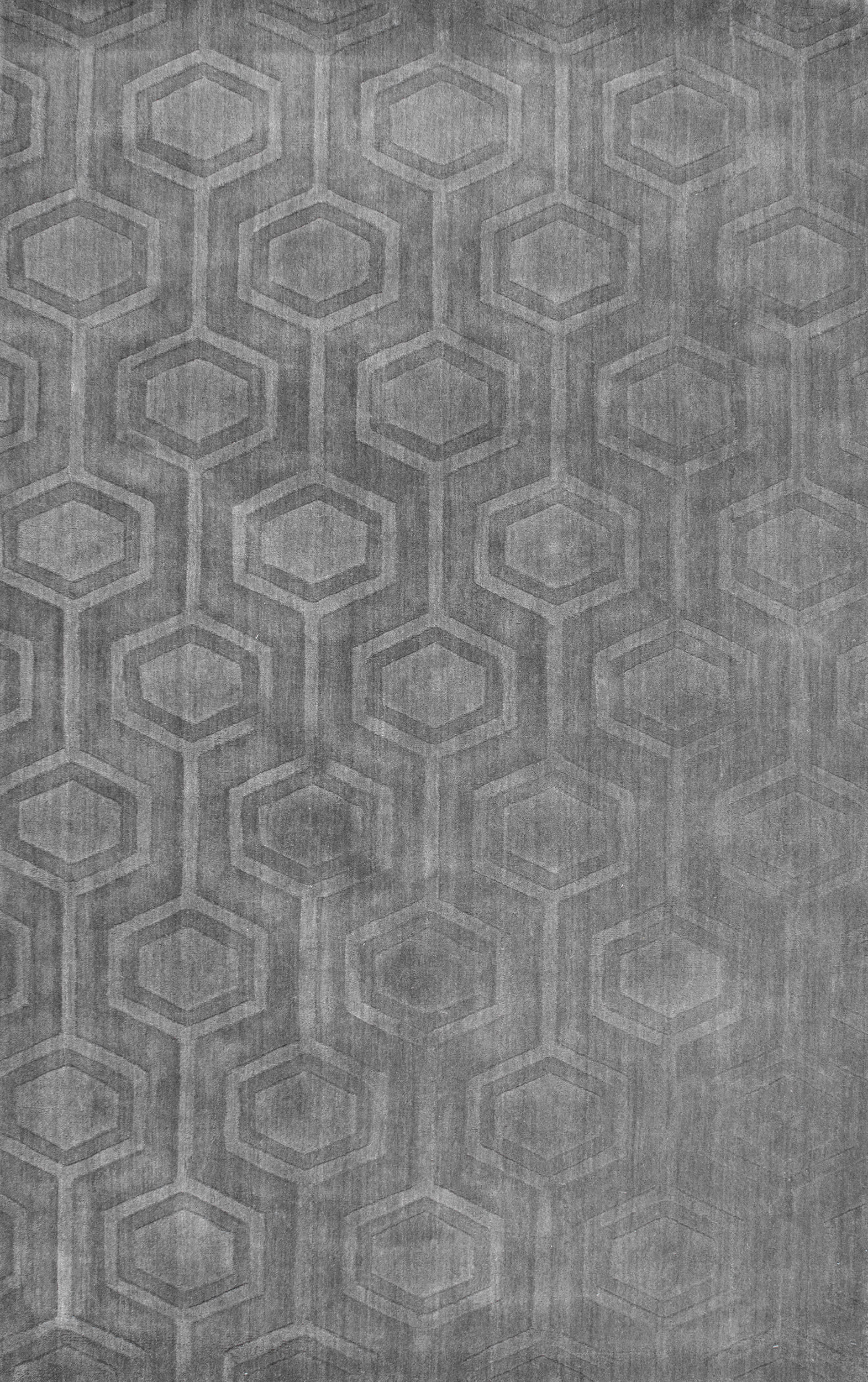 Honeycomb Rug | Grey