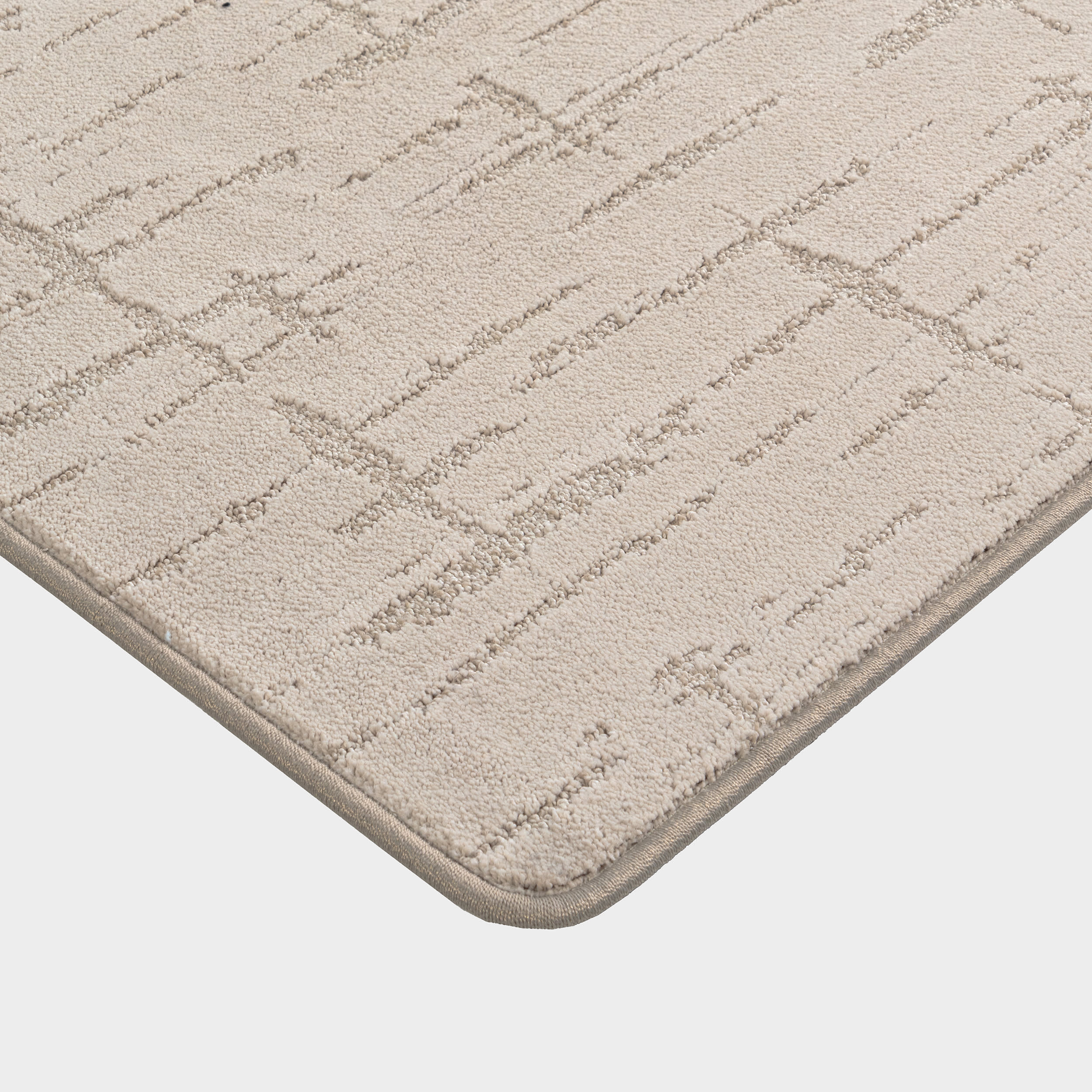 Ibis Crosshatch Custom Rug | Light Brown - Image 2
