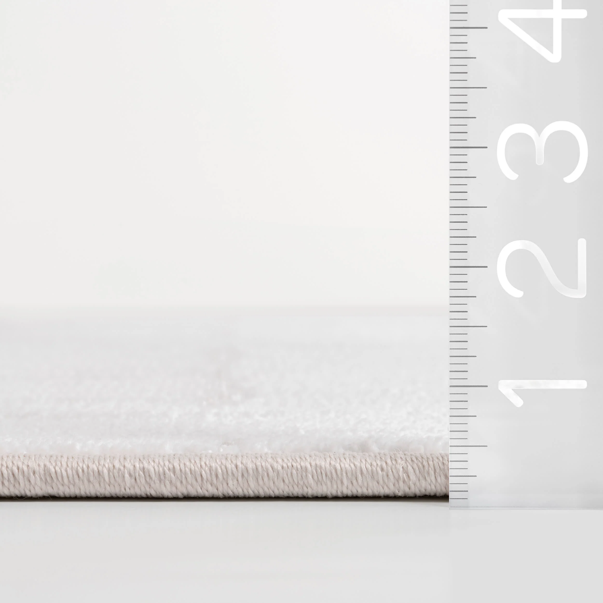 Ibis Crosshatch Custom Rug | White - Image 3