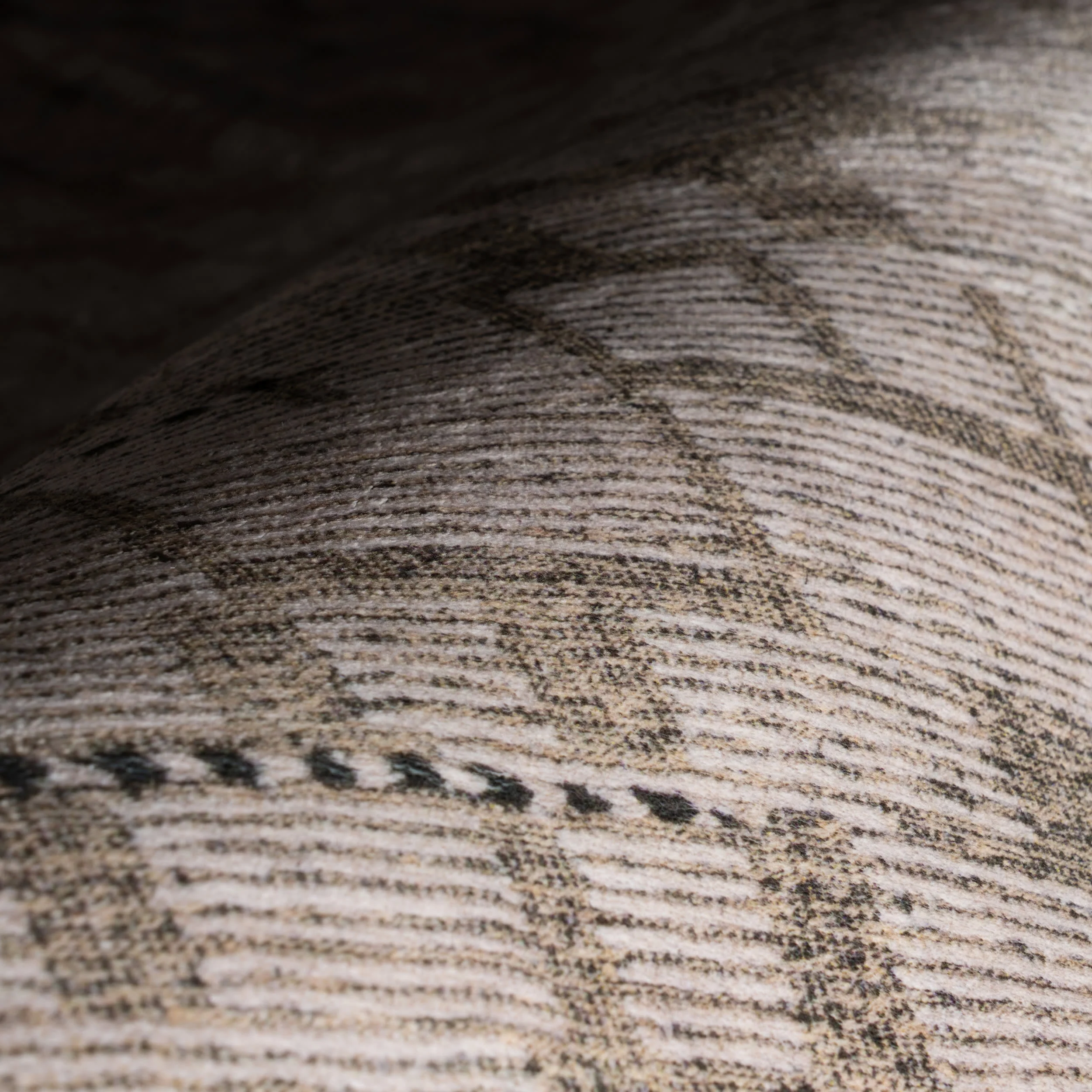 Ilvara Abstract Washable Rug | Beige - Image 3