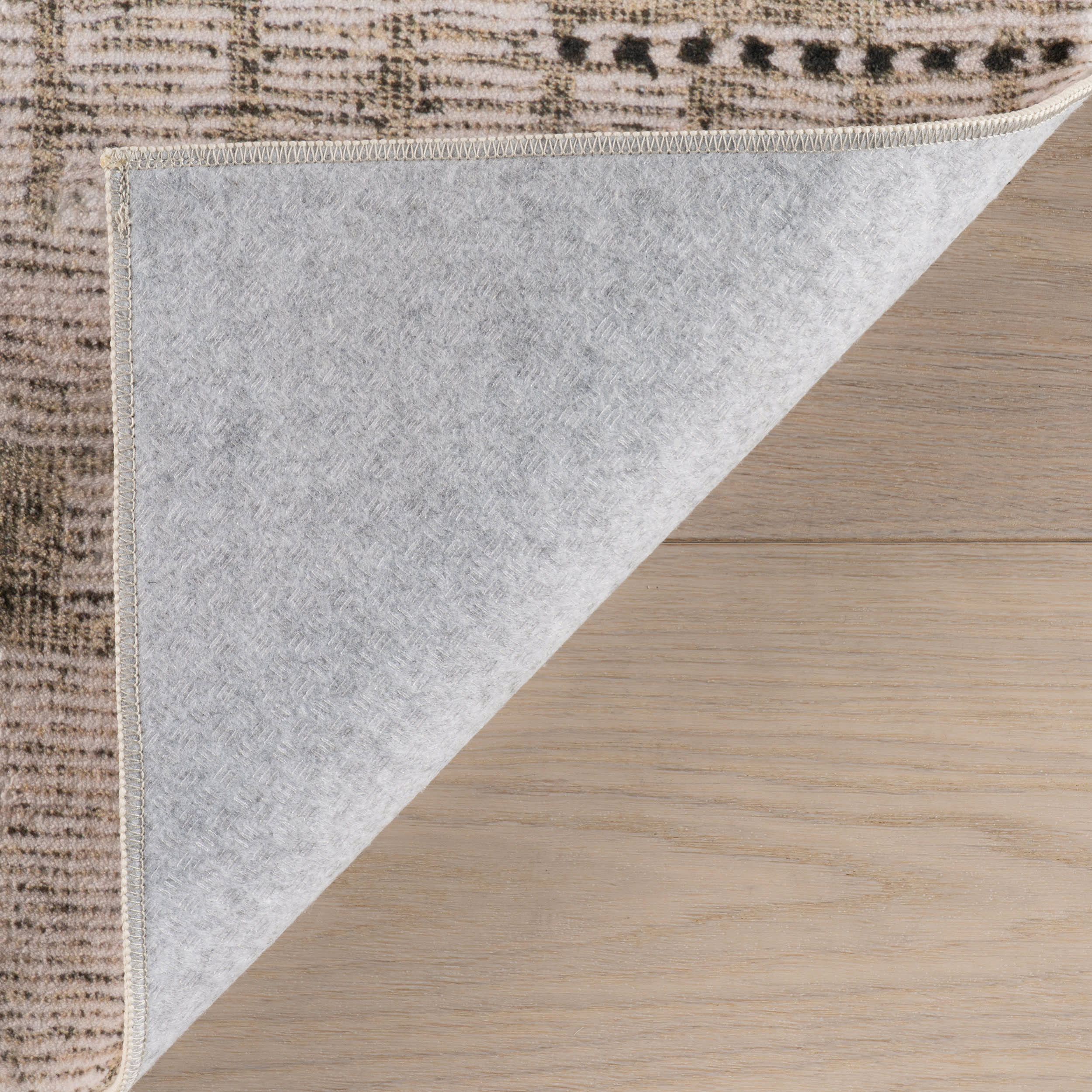 Ilvara Abstract Washable Rug | Beige - Image 6