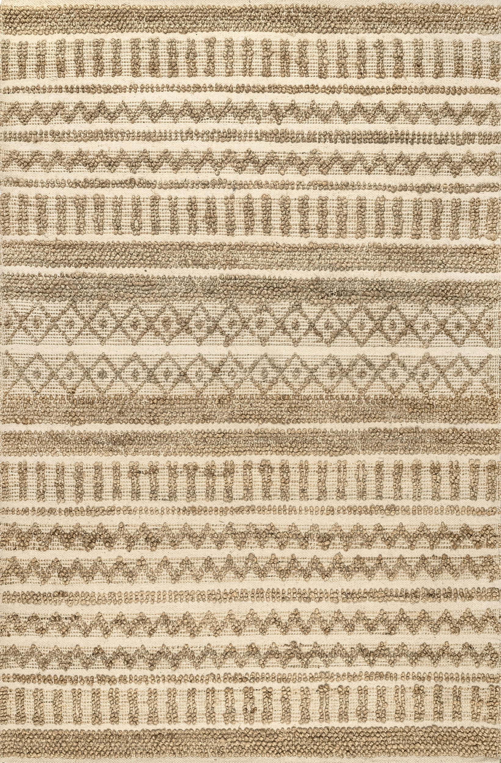 Imani Jute Textured Rug | Natural