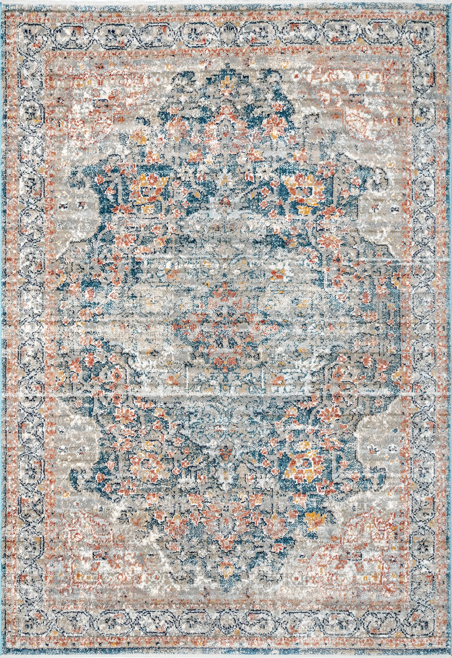 Impassioned Medallion Rug | Blue