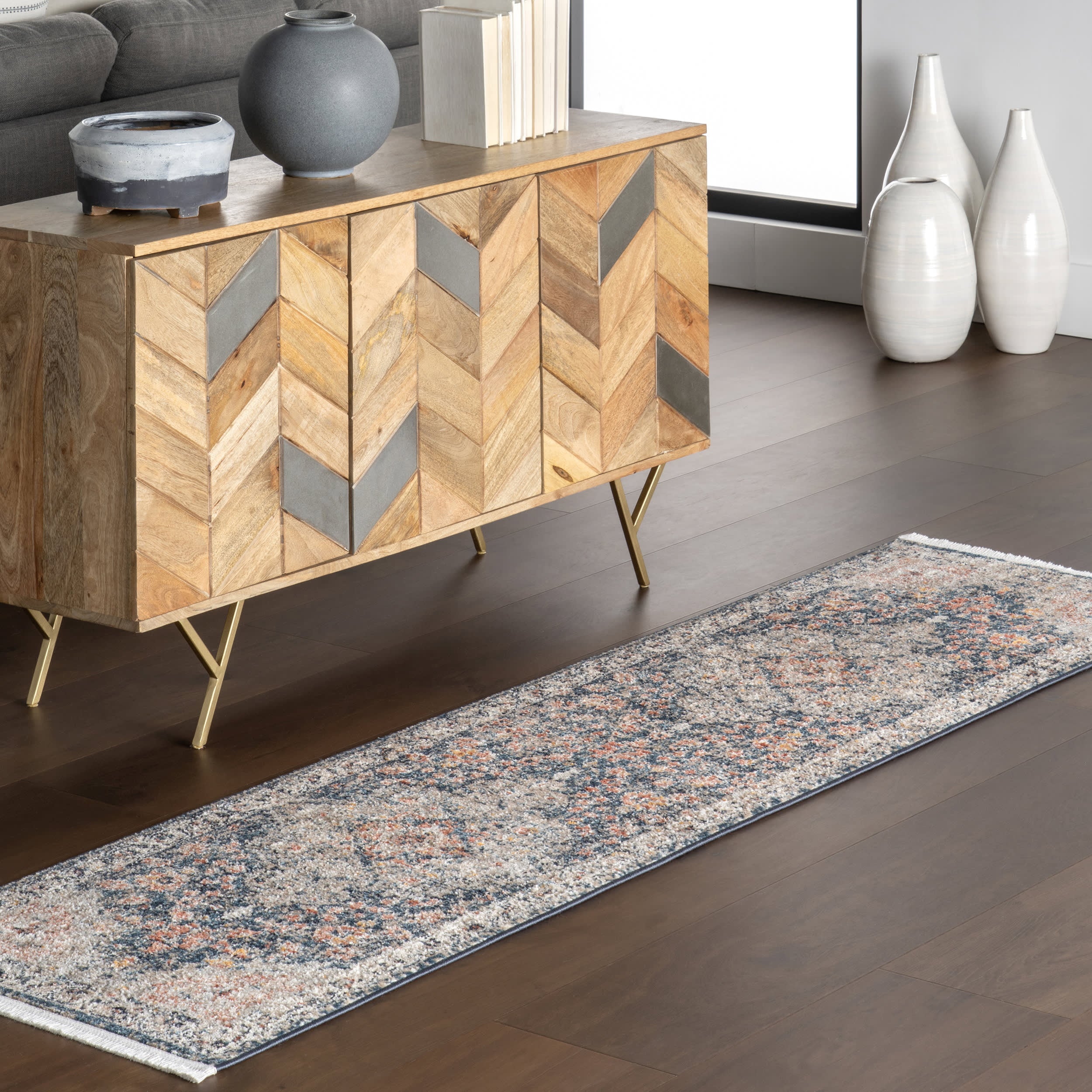 Impassioned Medallion Rug | Blue - Image 2