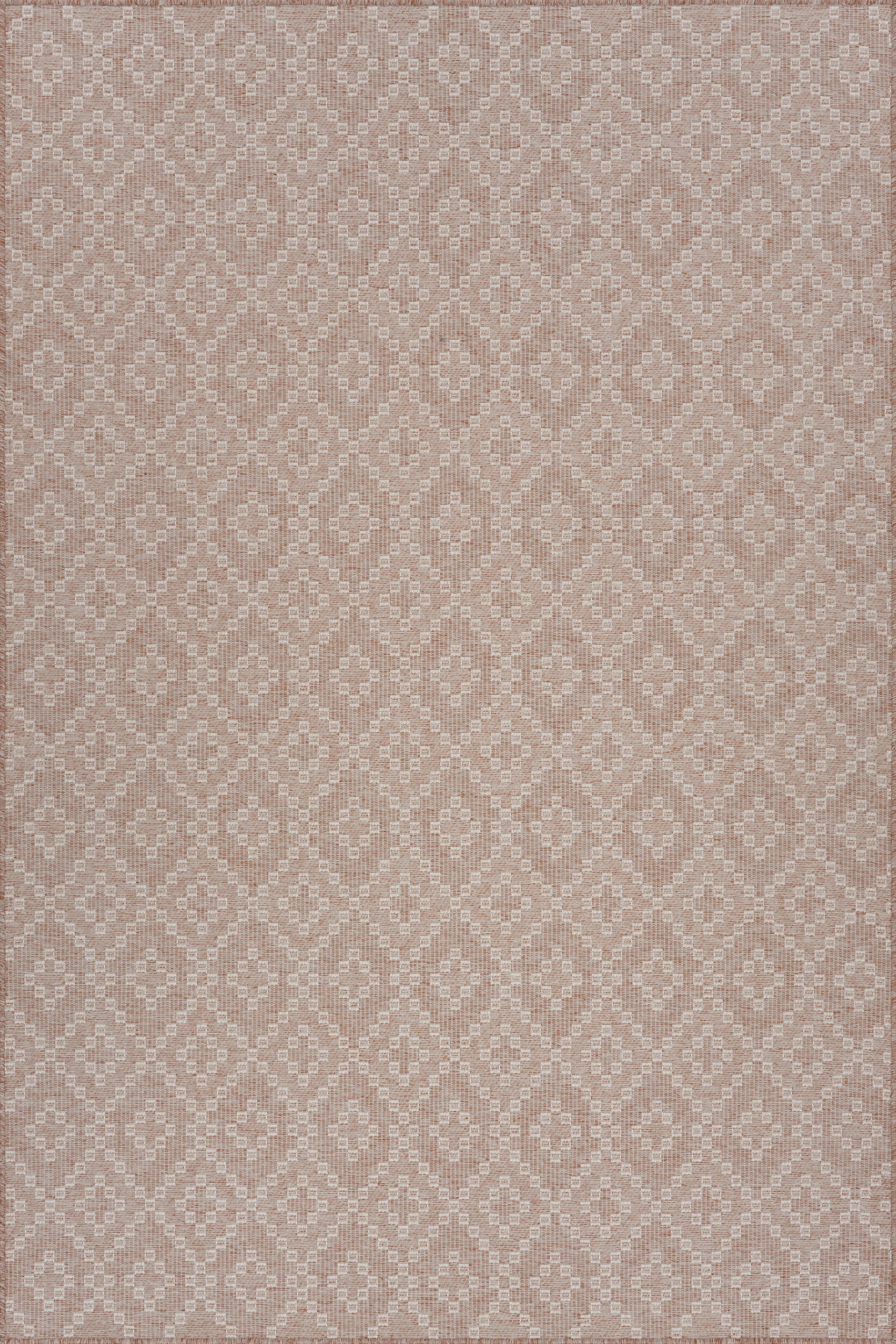 Inkala Bohemian Diamond Indoor/Outdoor Rug | Tan