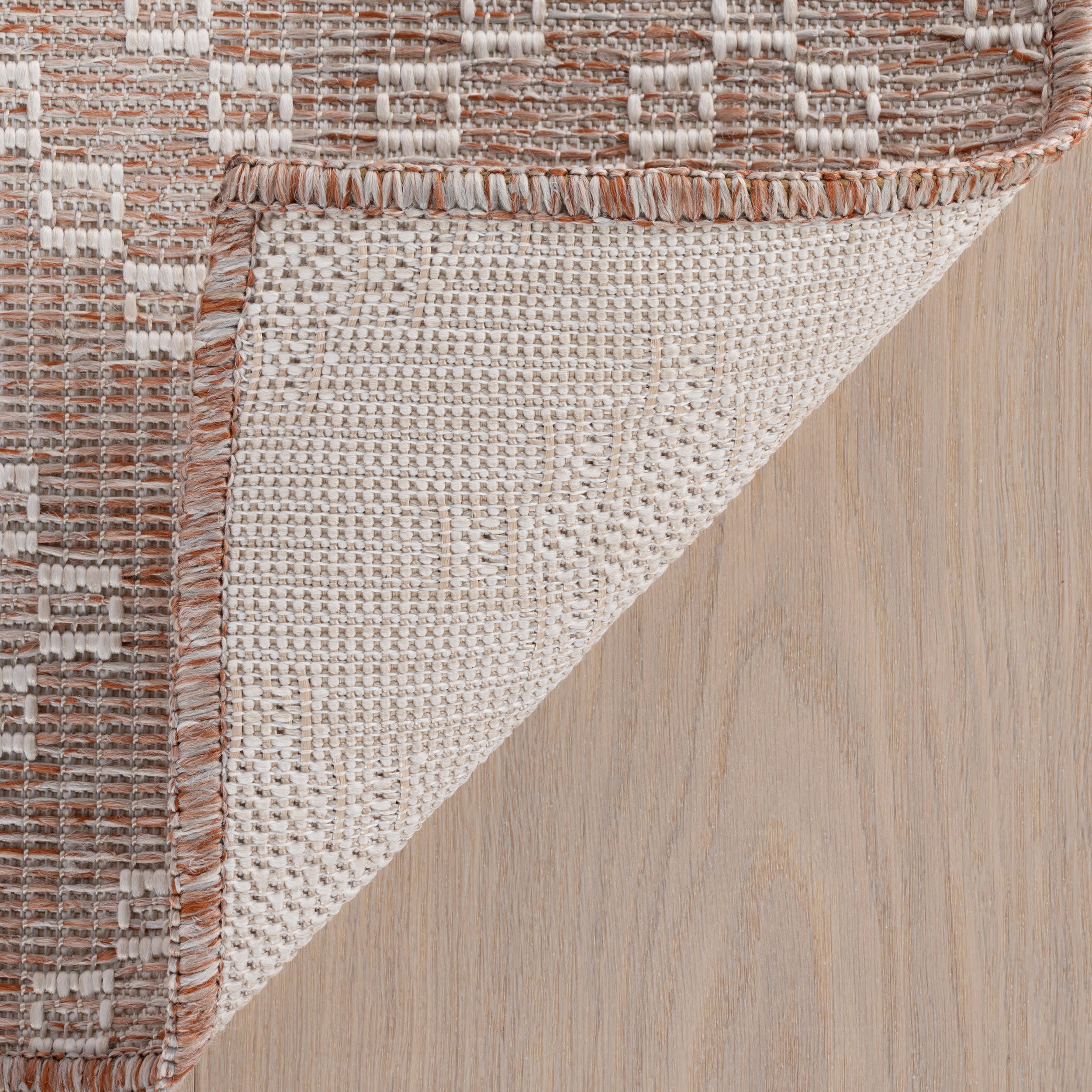Inkala Bohemian Diamond Indoor/Outdoor Rug | Tan - Image 7