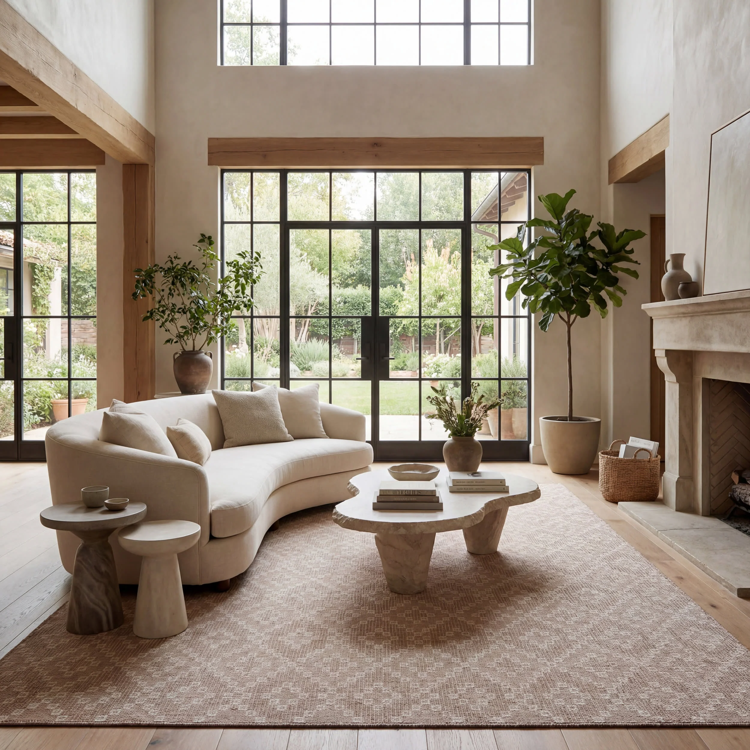 Inkala Bohemian Diamond Indoor/Outdoor Rug | Tan - Image 9