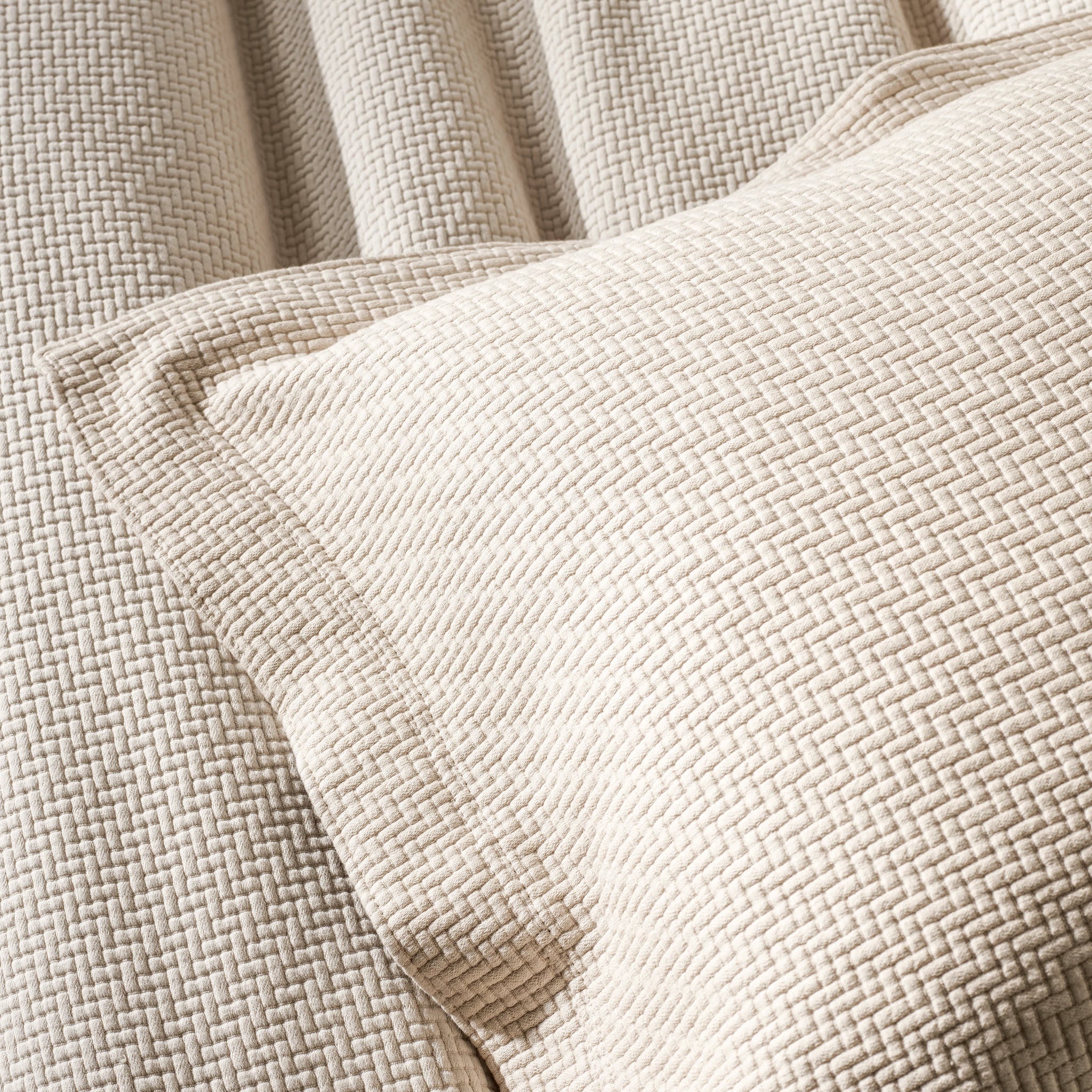 Interlaken Matelasse Sham | Sand