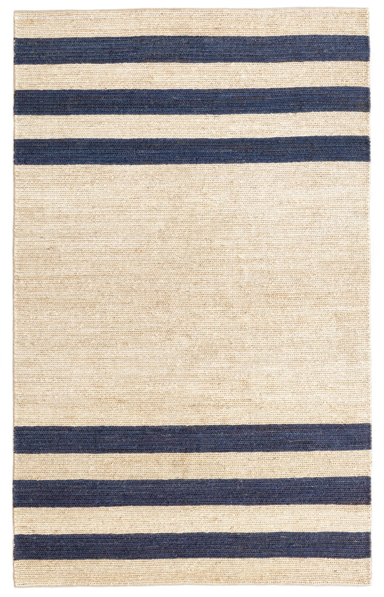 Ipswich Handwoven Jute Rug | Blue