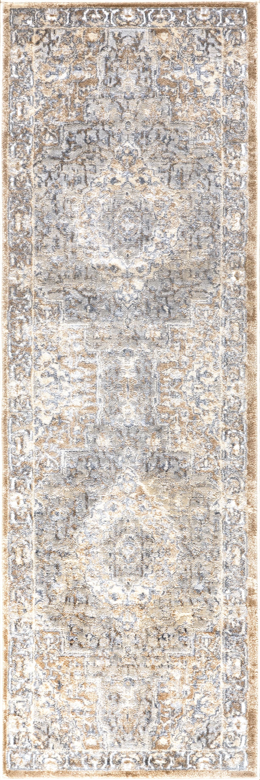 Ivied Medallion Rug | Beige