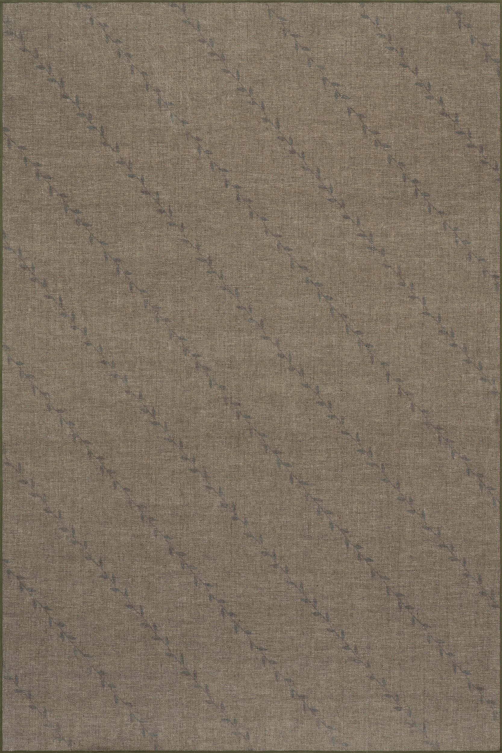 Ivy Floral Washable Rug by Nate Berkus | Brown