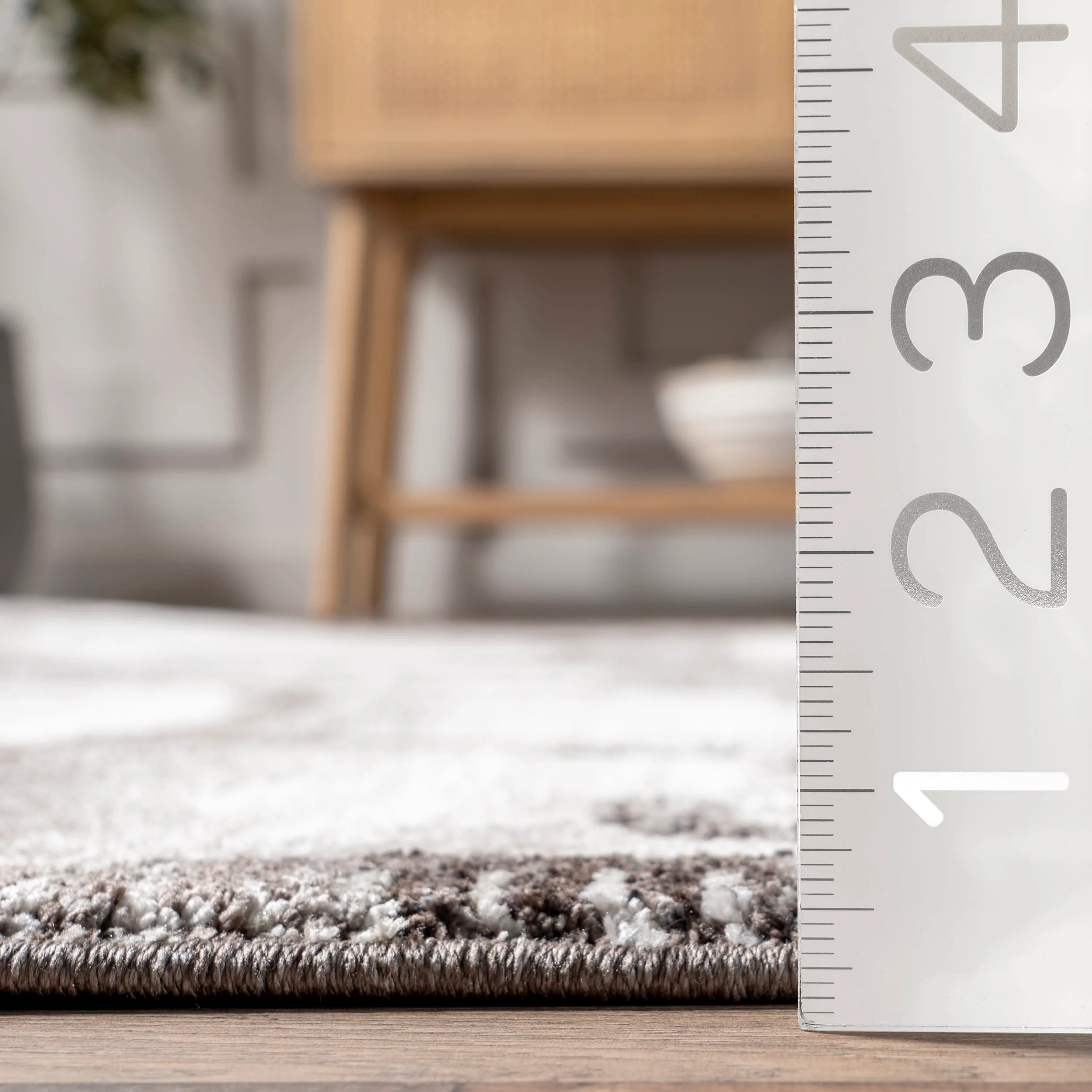 Iyanna Abstract Geometric Rug | Grey - Image 5