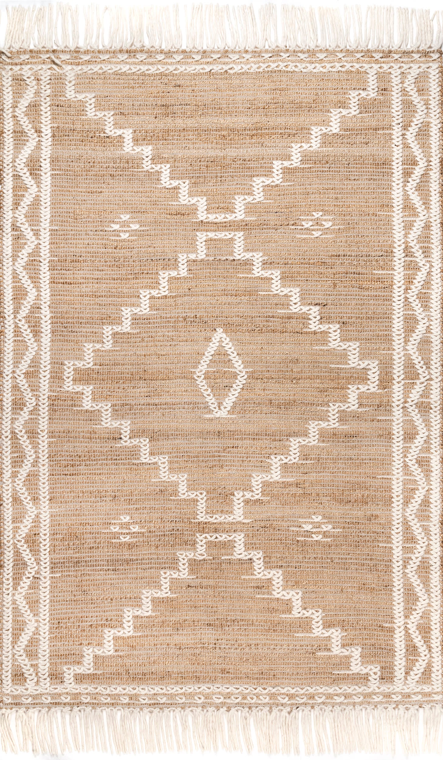 Jackie Natural Textured Rug | Natural