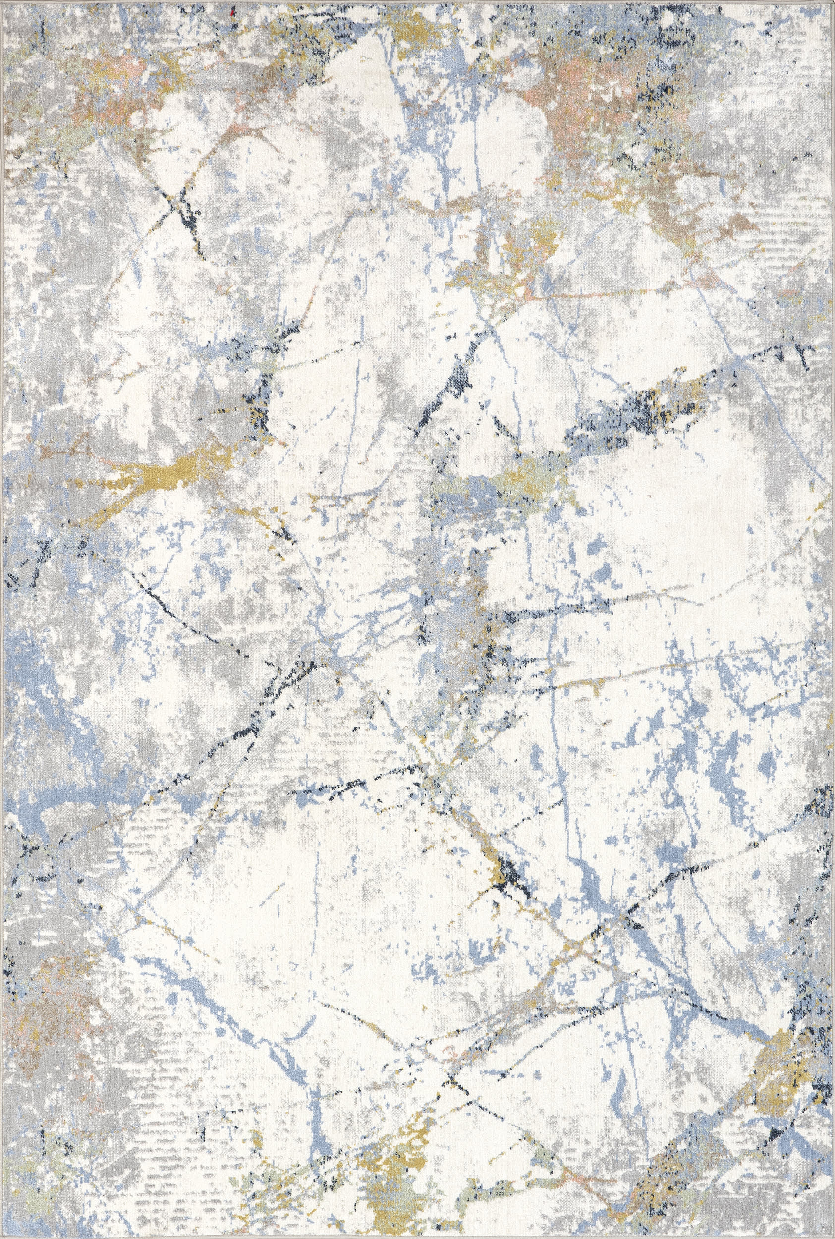 Jasmina Washable Splatter Rug | Light Beige