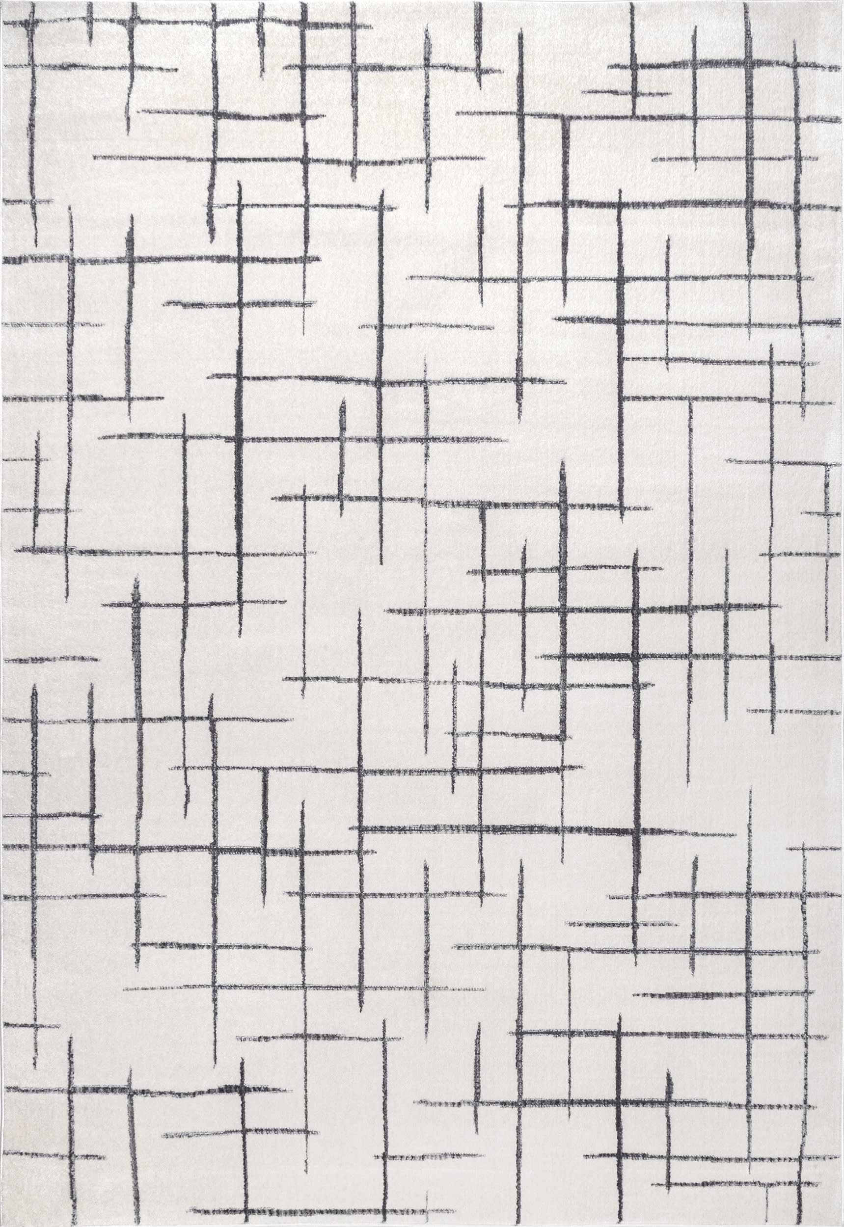 Jasmine Contemporary Lattice Rug | Beige