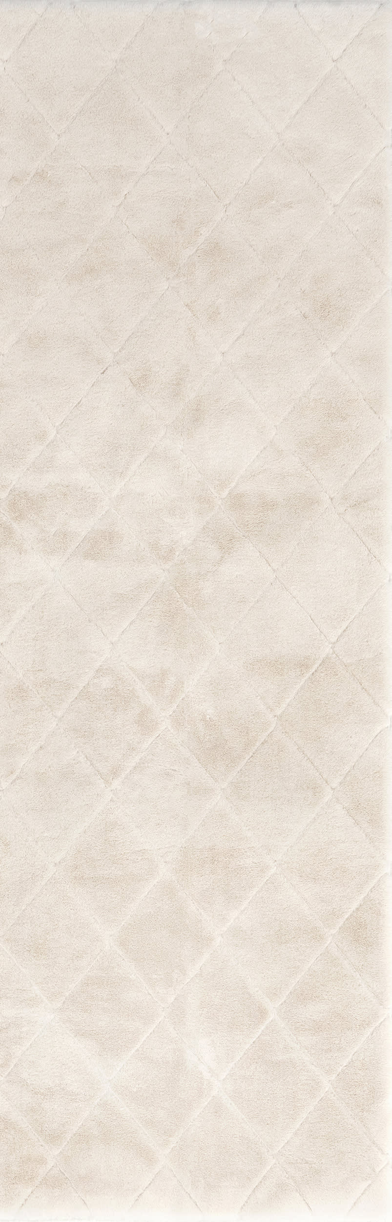 Jaylene Trellis Plush Cloud Washable Rug | Beige