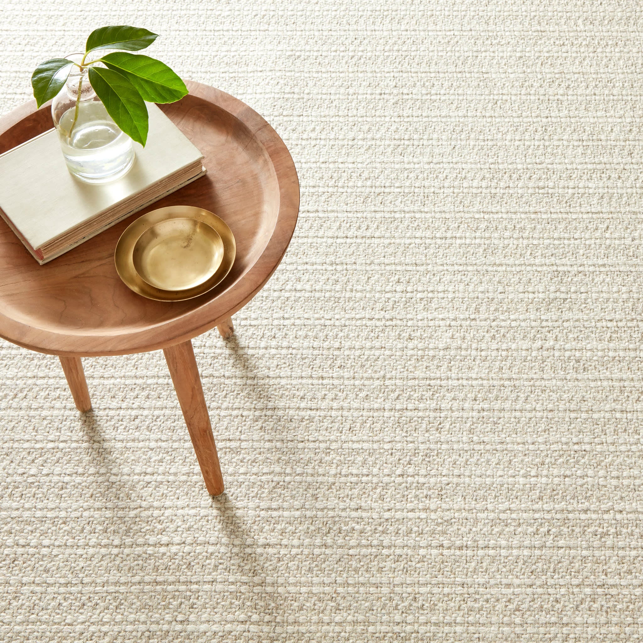 Jett Woven Wool Custom Rug | Natural - Image 3