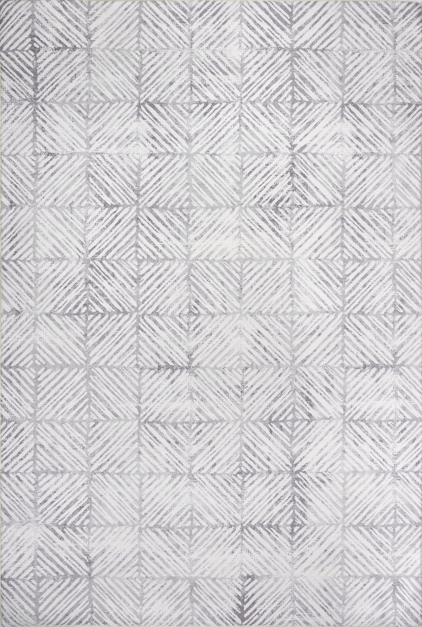 Johanna Tiled Washable Indoor/Outdoor Rug | Grey