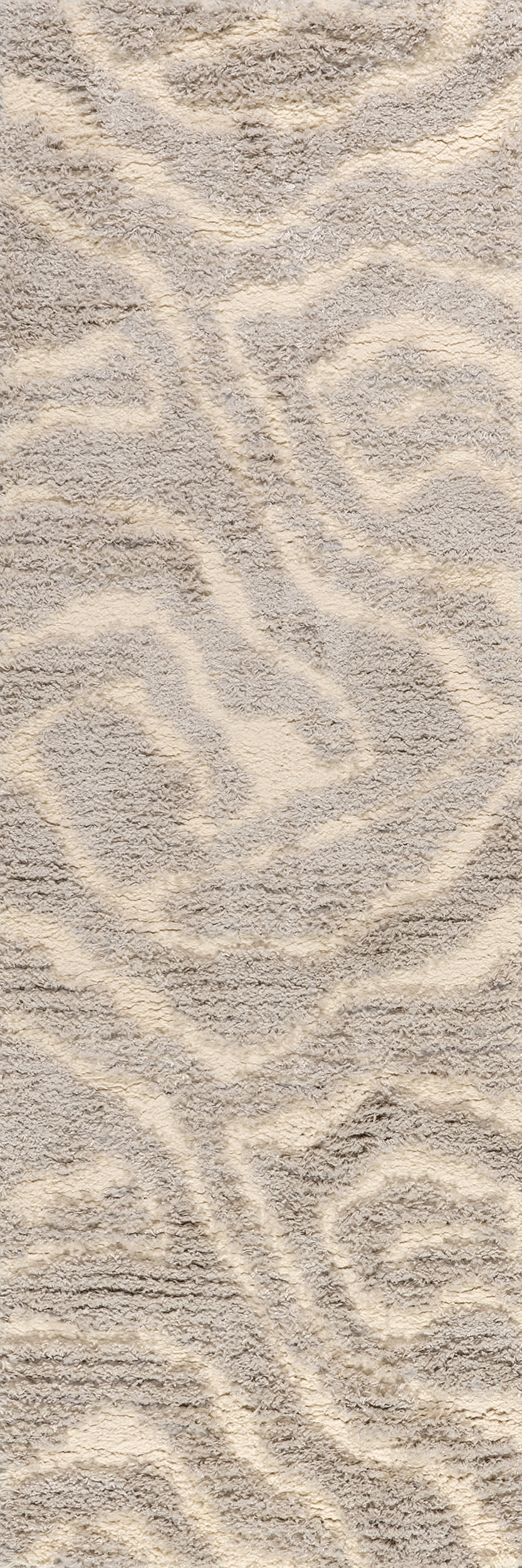 Jordyn Textured Waves Rug | Grey