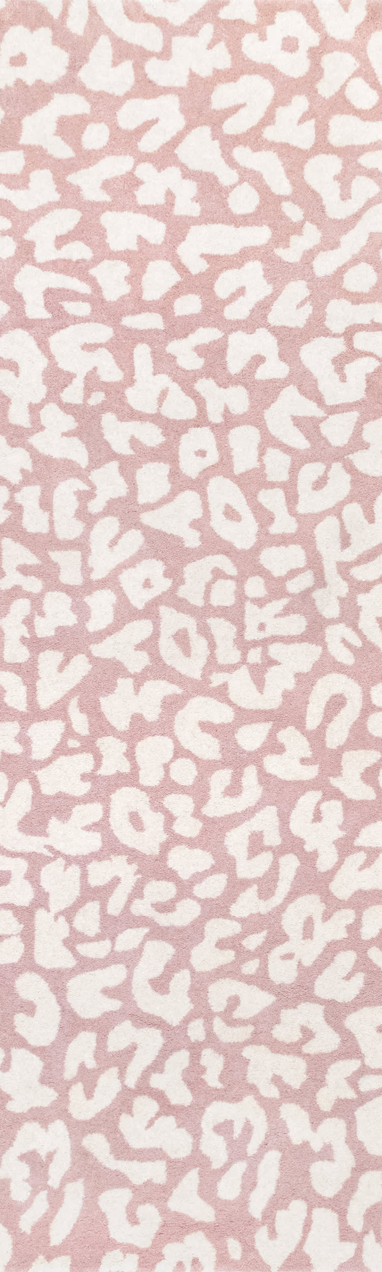 Josephine Wool Leopard Rug | Peach