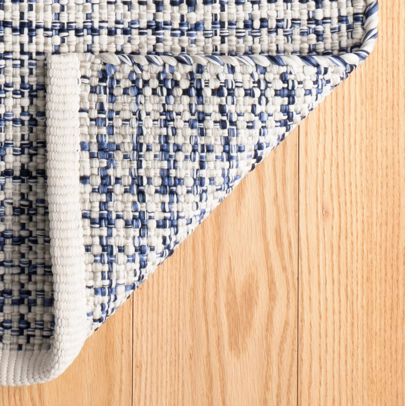 Journey Handwoven Indoor/Outdoor Rug | Blue - Image 7