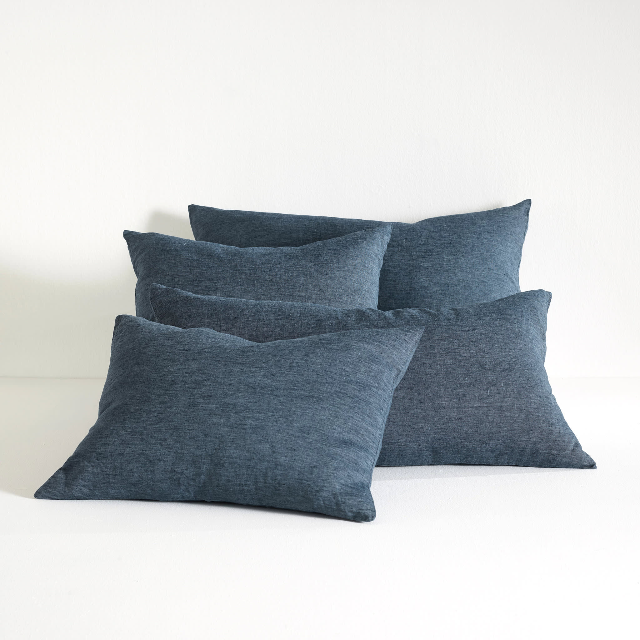 Jovi Linen Sham | Ink